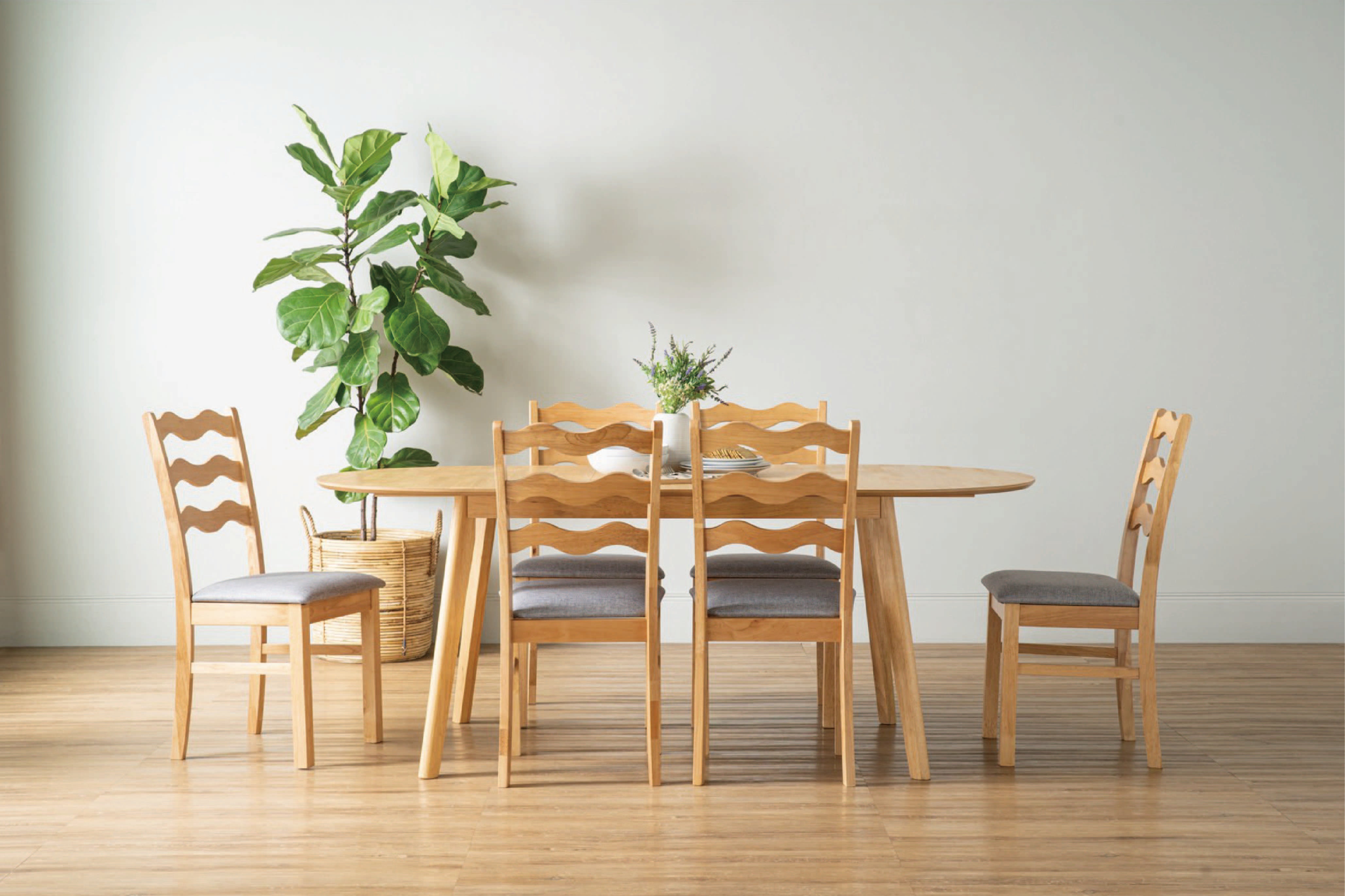 馬來西亞原裝進口實木傢俬 - NZ系列 - WILLA 餐槣