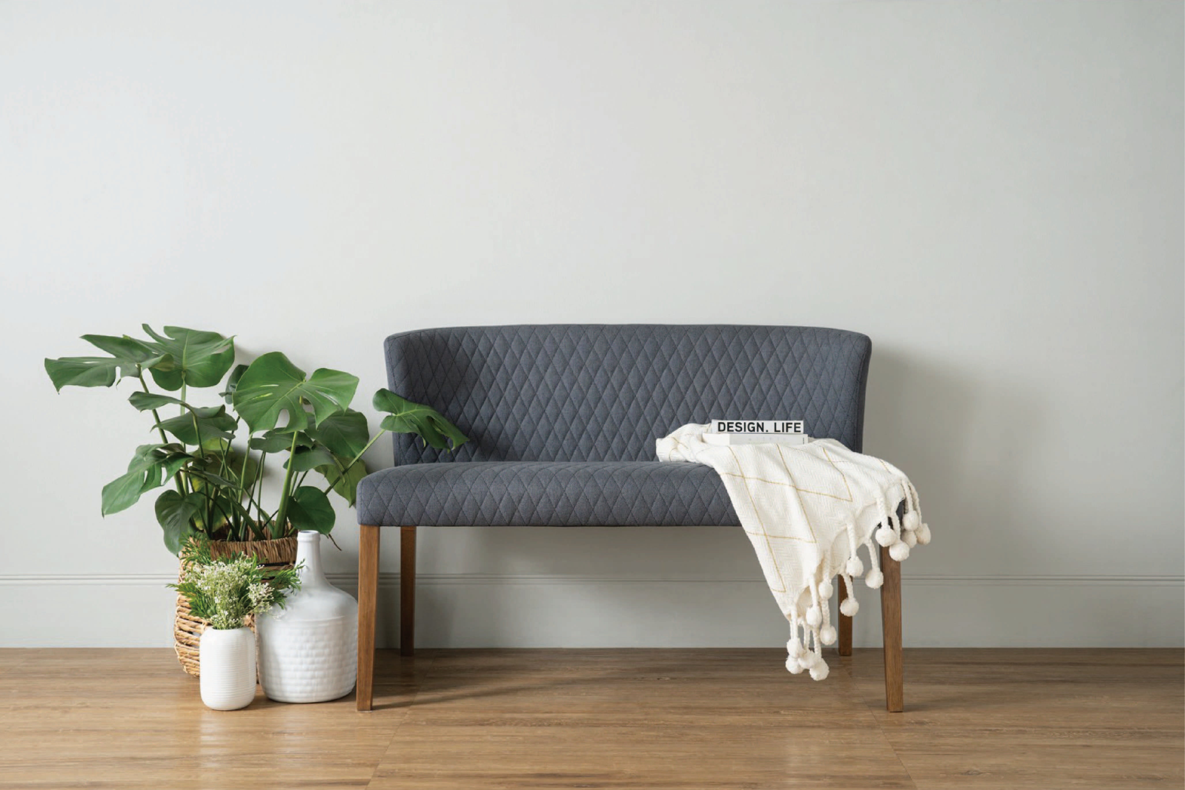 馬來西亞原裝進口實木傢俬 - NZ系列 - RHODA 1.1米長凳