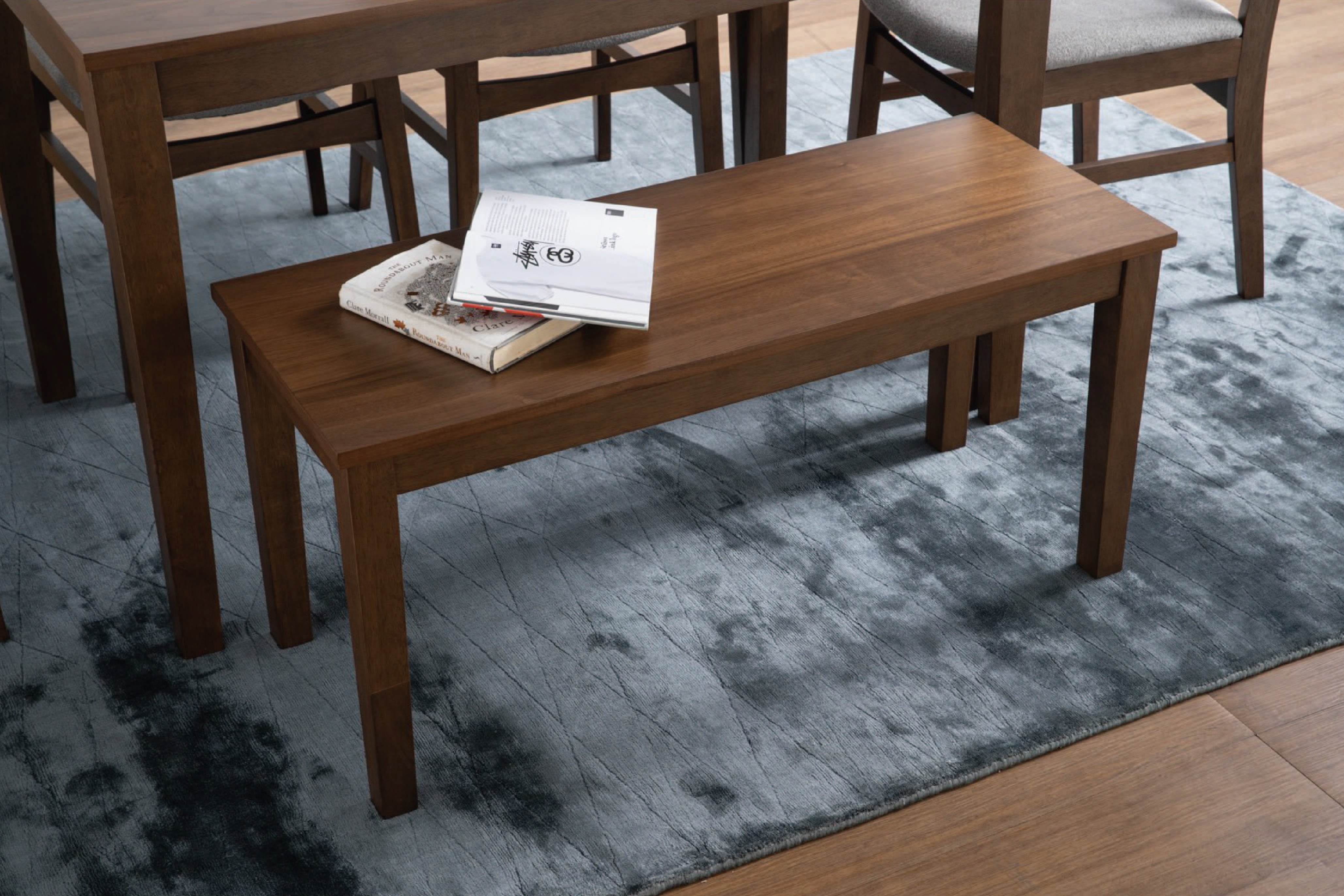 馬來西亞原裝進口實木傢俬 - LU系列 - DITTA 1.0米長凳