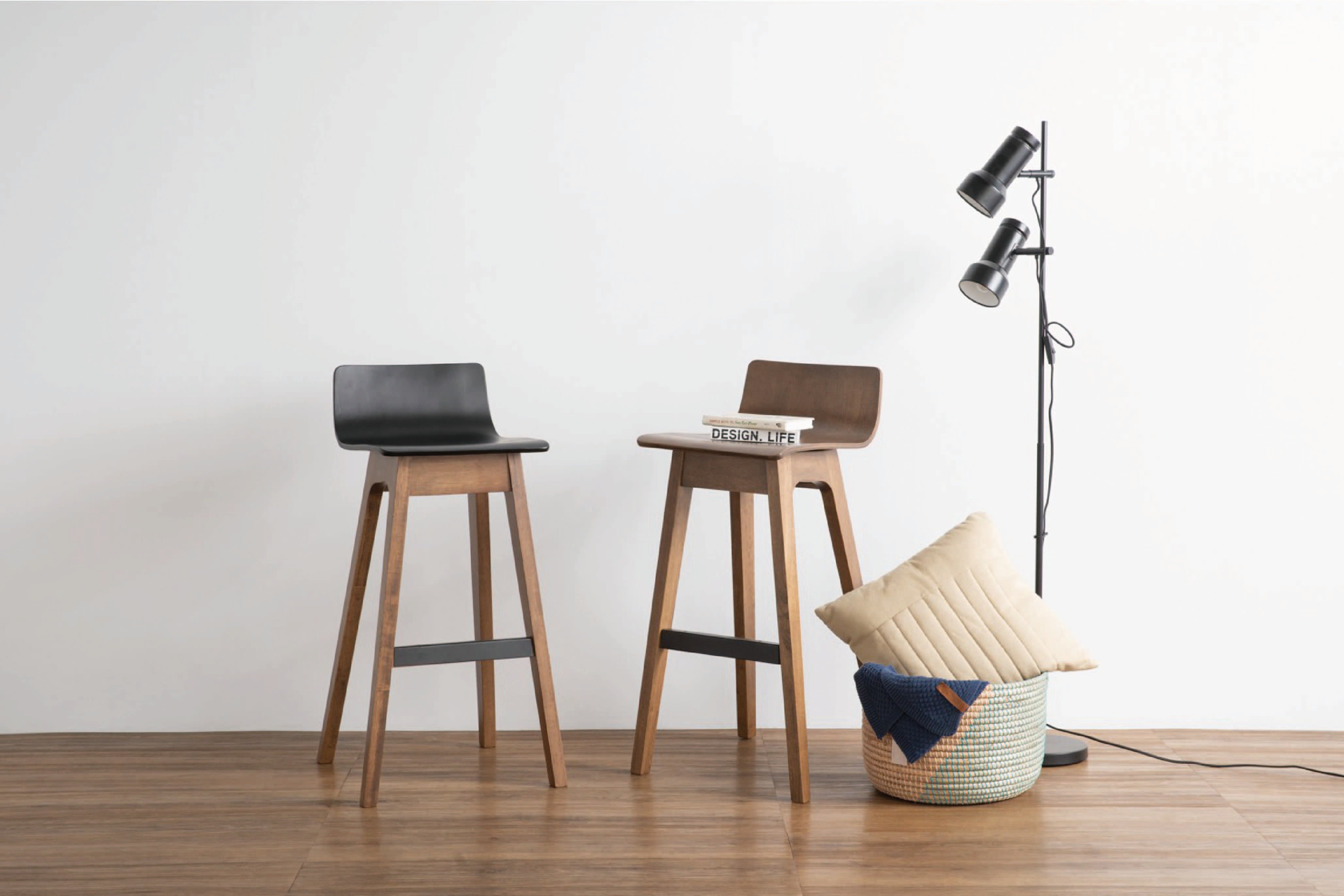 馬來西亞原裝進口實木傢俬 - NZ系列 - AVA吧枱凳