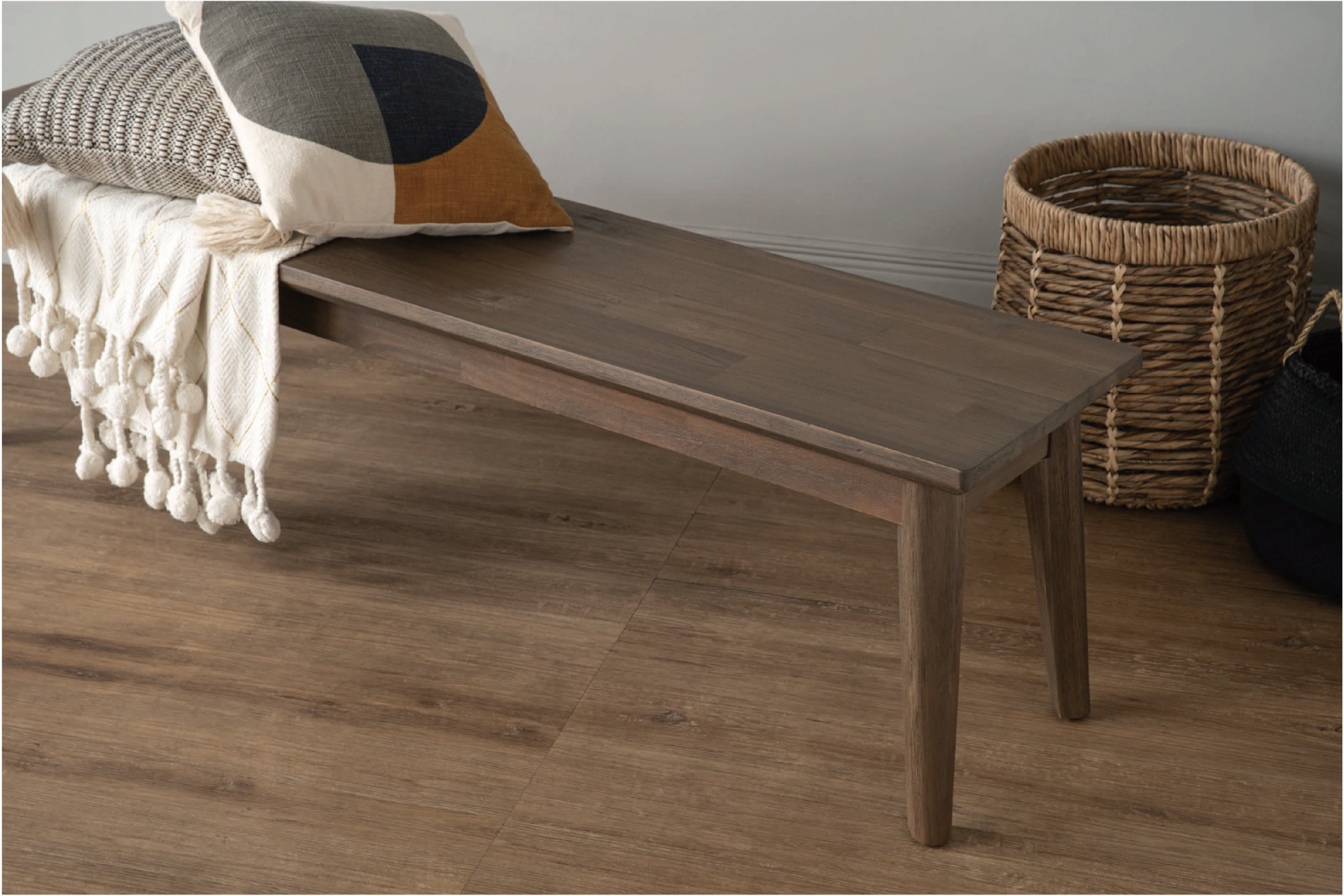 馬來西亞原裝進口實木傢俬 - F系列 - Neo尼奧長凳