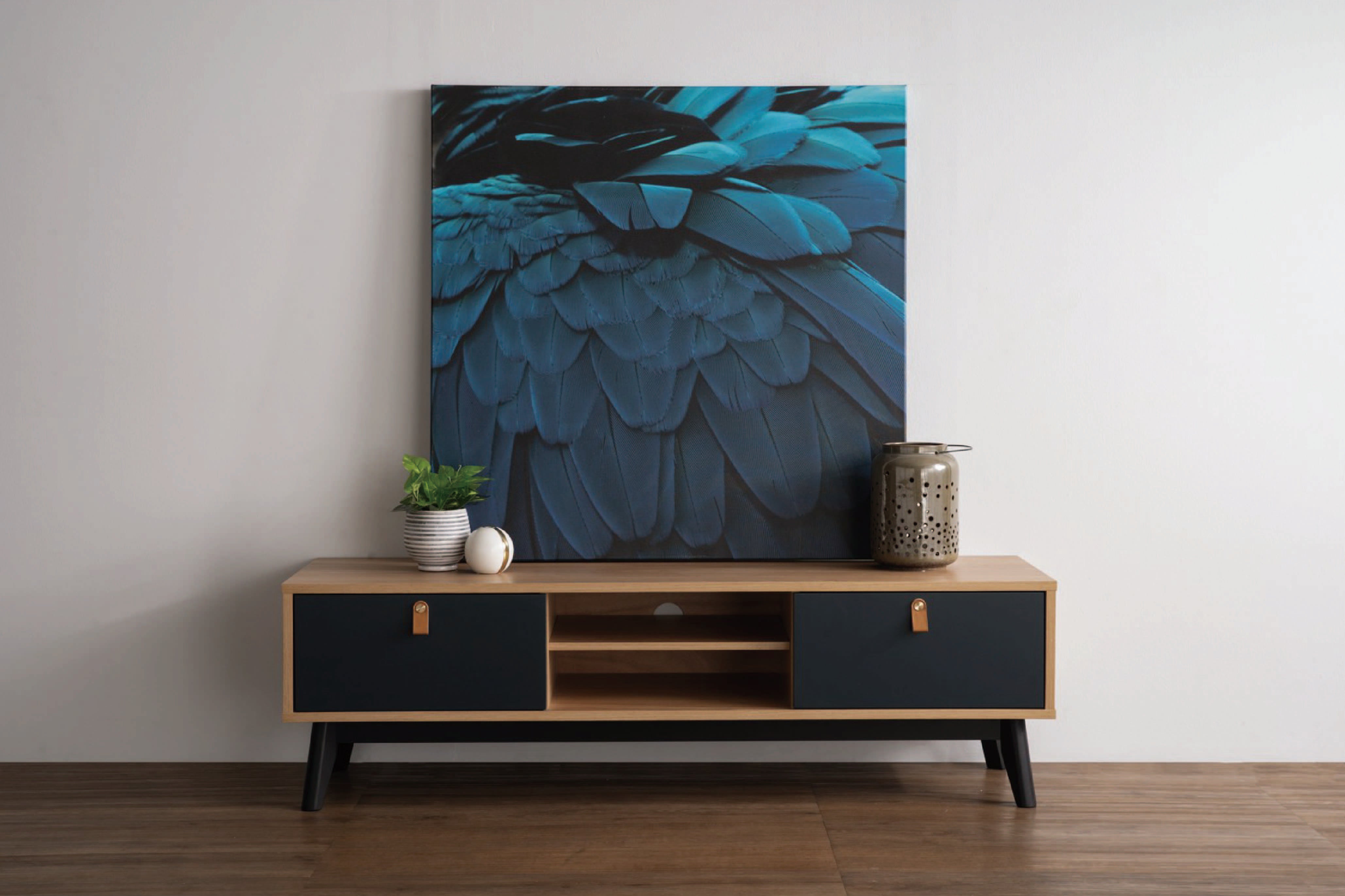 馬來西亞原裝進口實木傢俬 - LU系列 - CASTOR 電視櫃