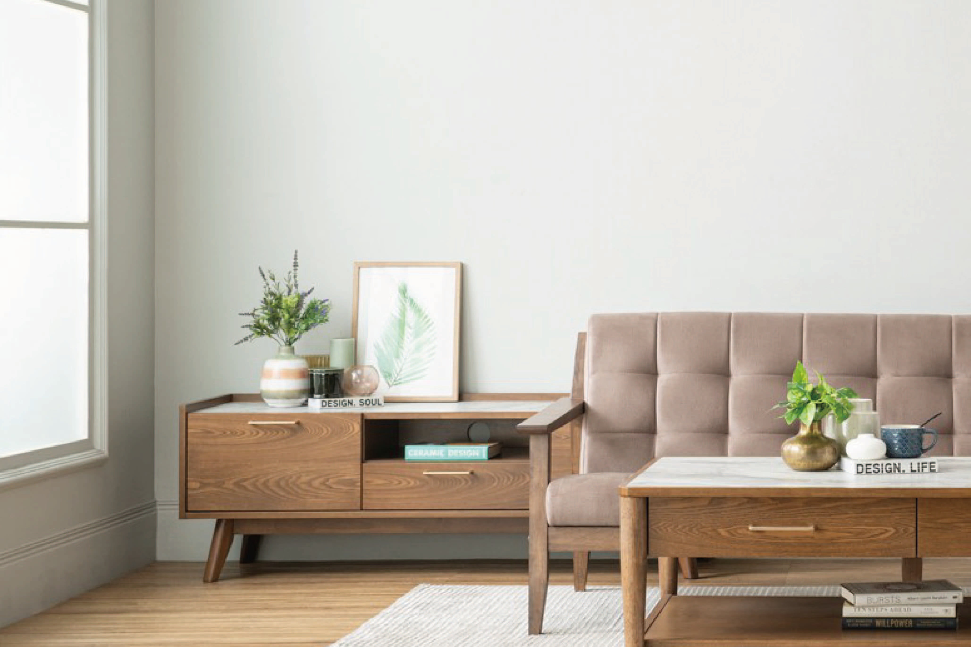 馬來西亞原裝進口實木傢俬 - NZ系列 - BREDA 電視櫃