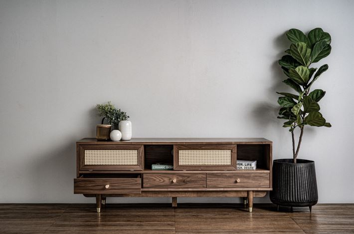 馬來西亞原裝進口實木傢俬 - NC系列 - ROYSTON 1.6米電視櫃