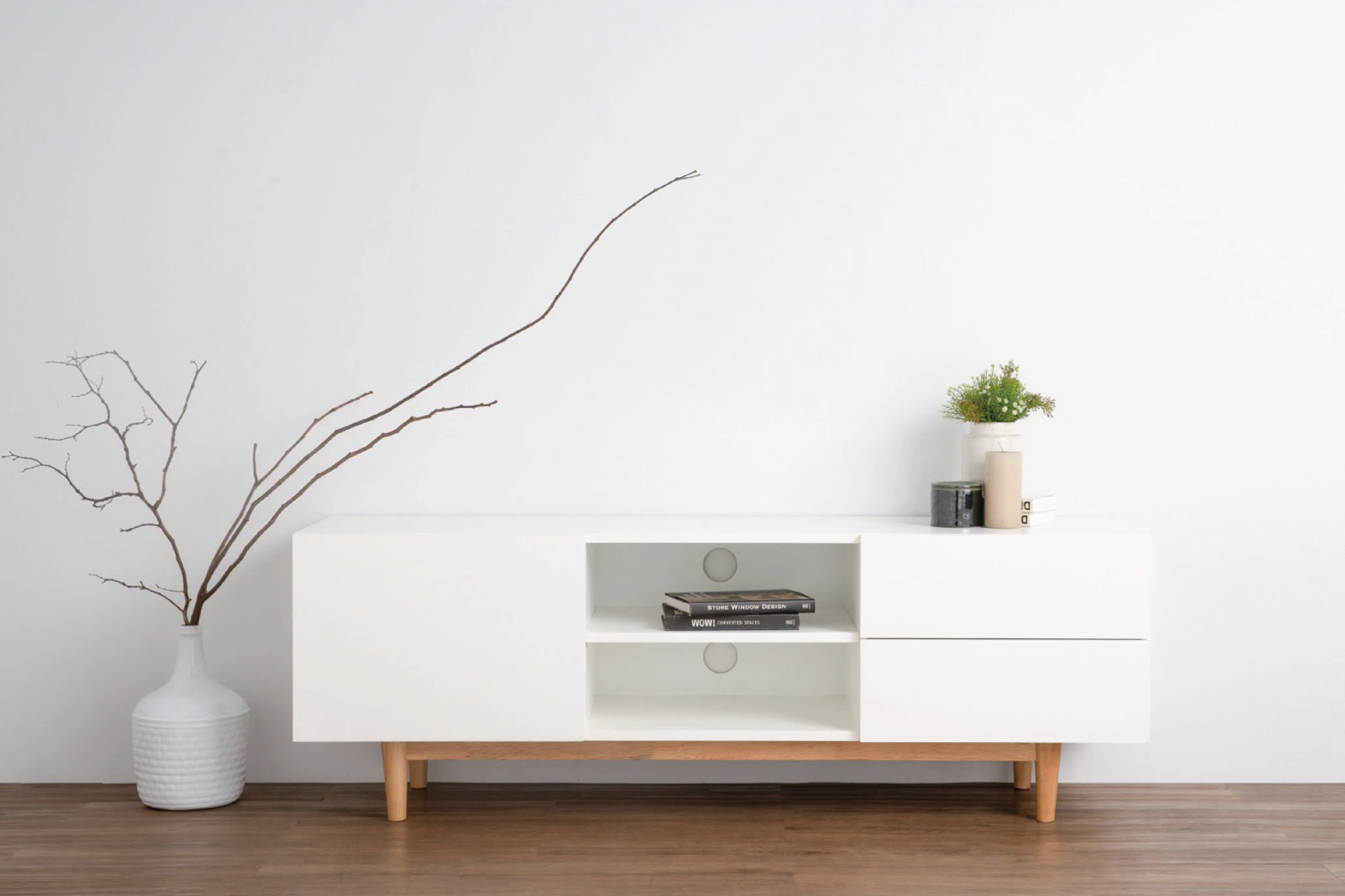 馬來西亞原裝進口實木傢俬 - NZ系列 - POTTER電視櫃