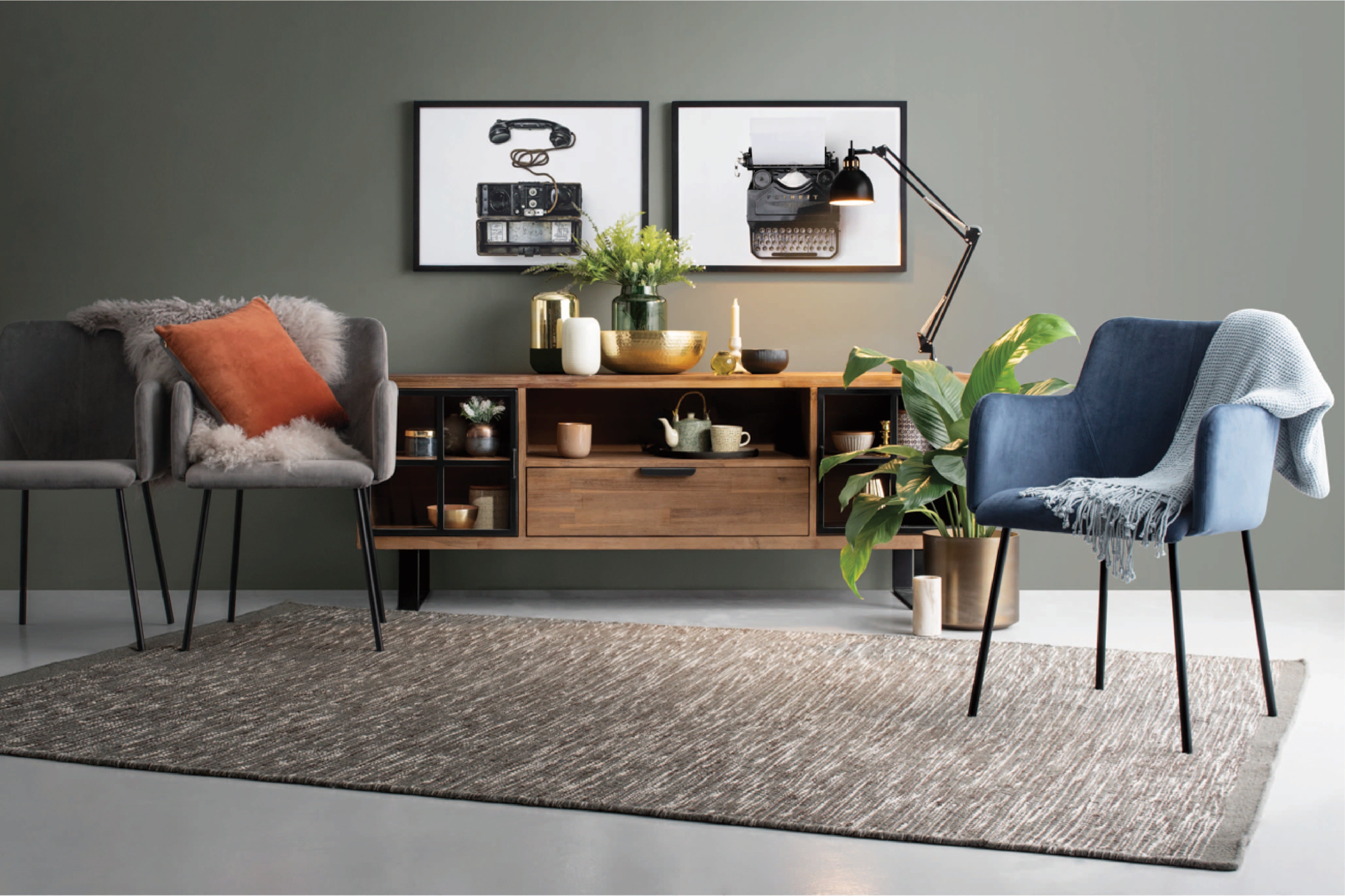 馬來西亞原裝進口實木傢俬 - F系列 - Brighton布萊頓電視櫃 (1.8米)