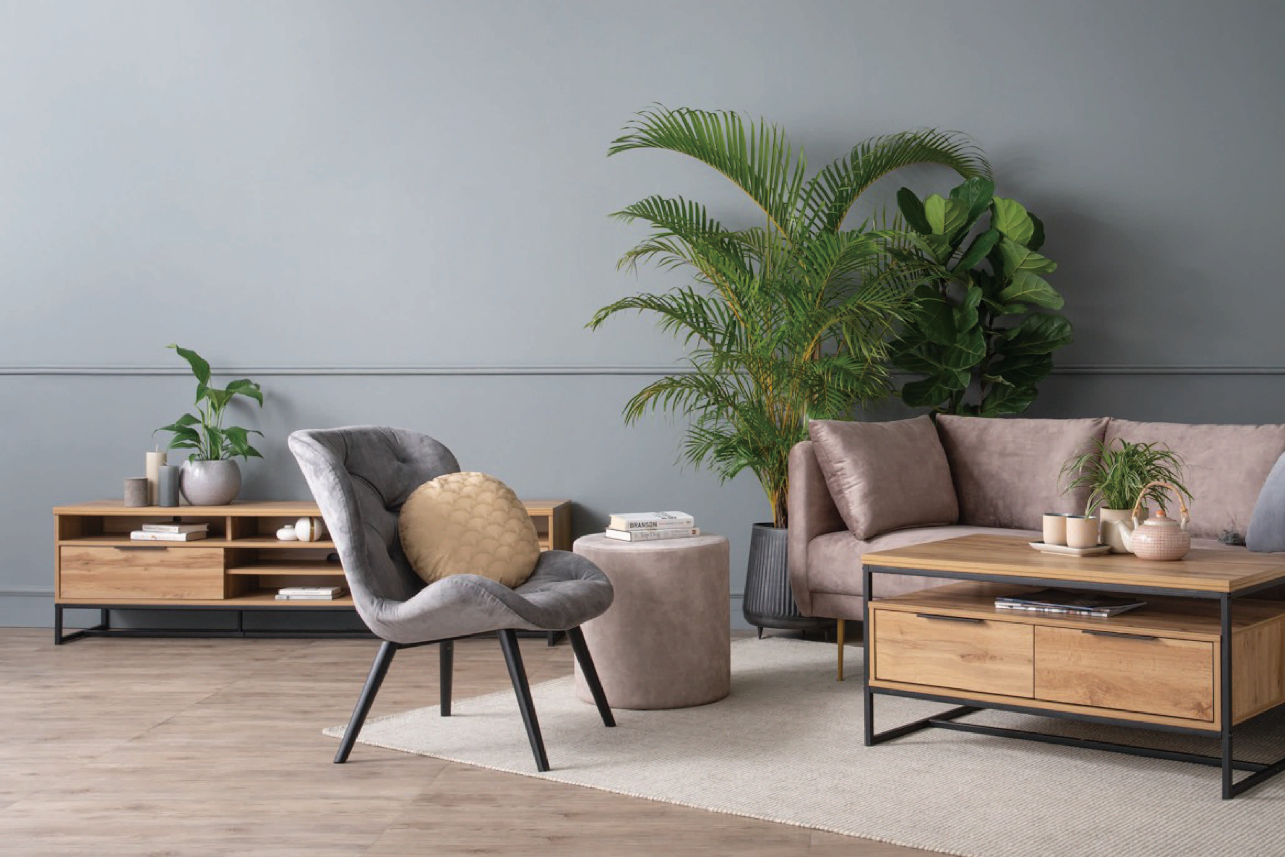 馬來西亞原裝進口實木傢俬 - LU系列 - WALDO 1.8米電視櫃