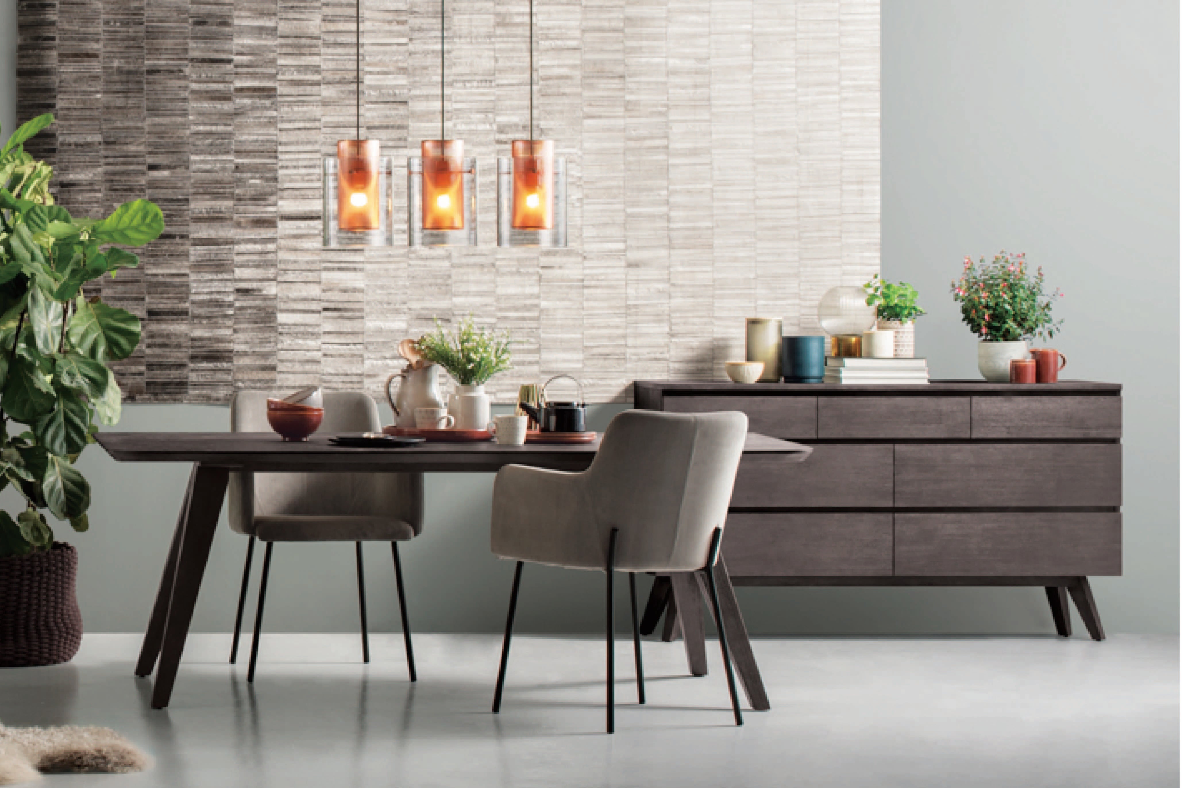 馬來西亞原裝進口實木傢俬 - F系列 - Perth珀斯高身六層抽屜邊櫃