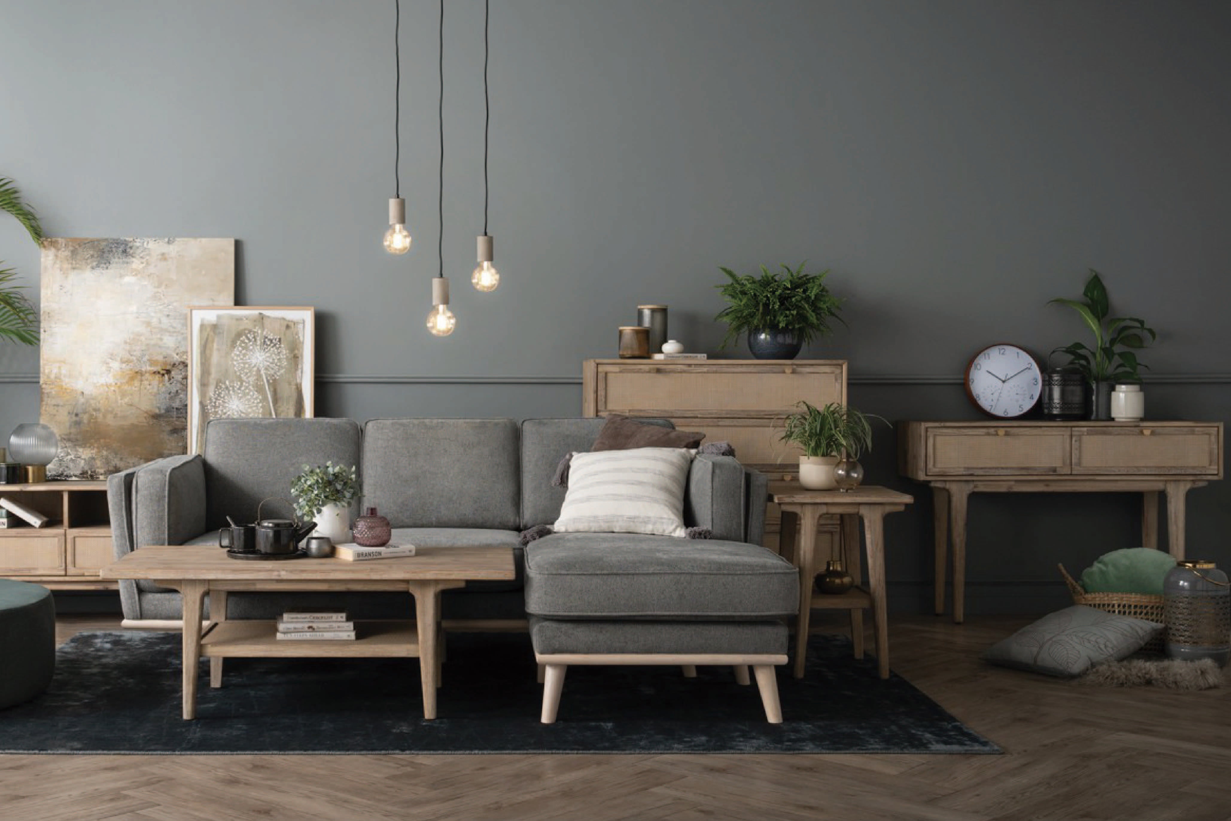 馬來西亞原裝進口實木傢俬 - F系列 - Barts巴特高身邊櫃