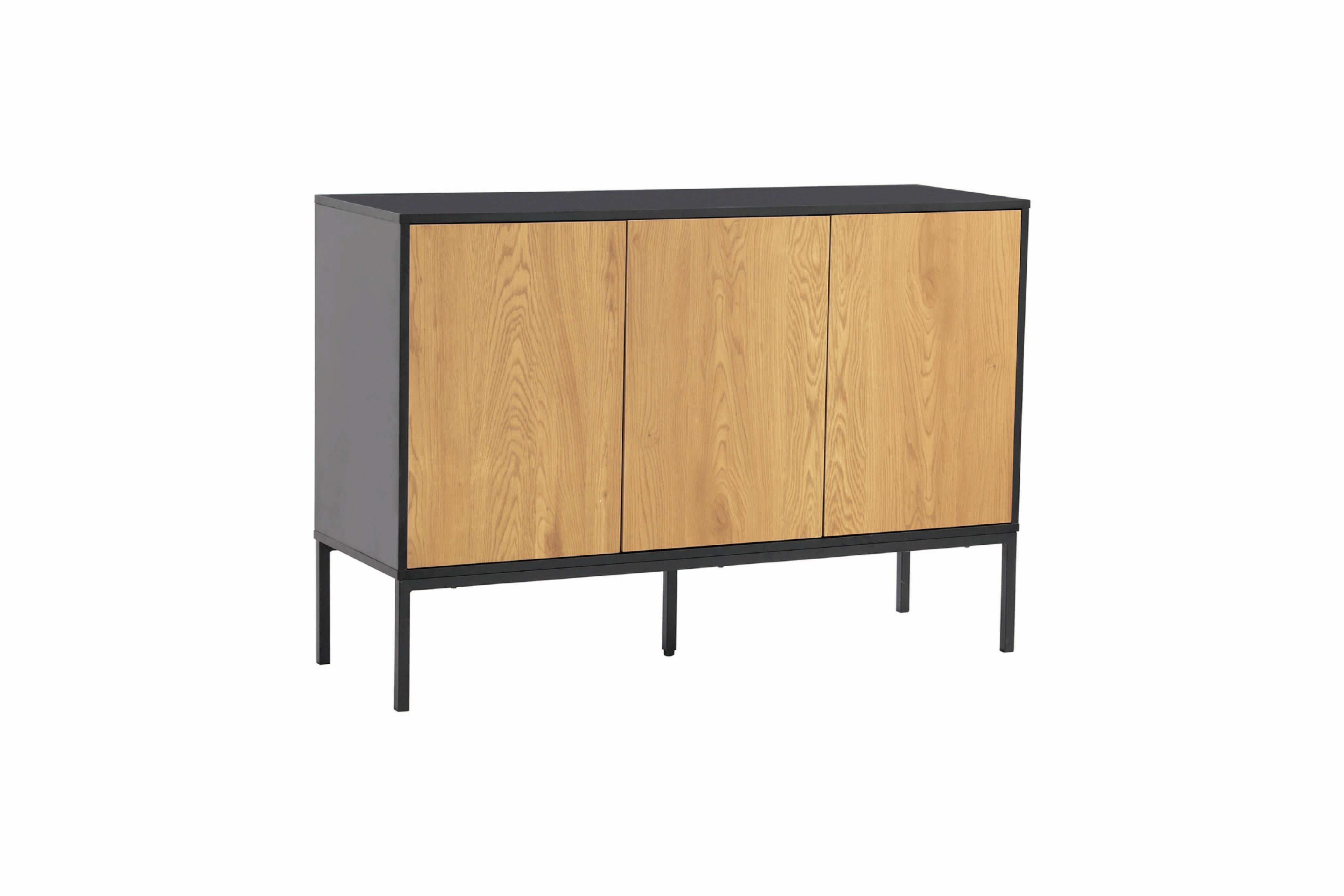 馬來西亞原裝進口實木傢俬 - LU系列 - SLIGO 1.2米三門儲物邊櫃