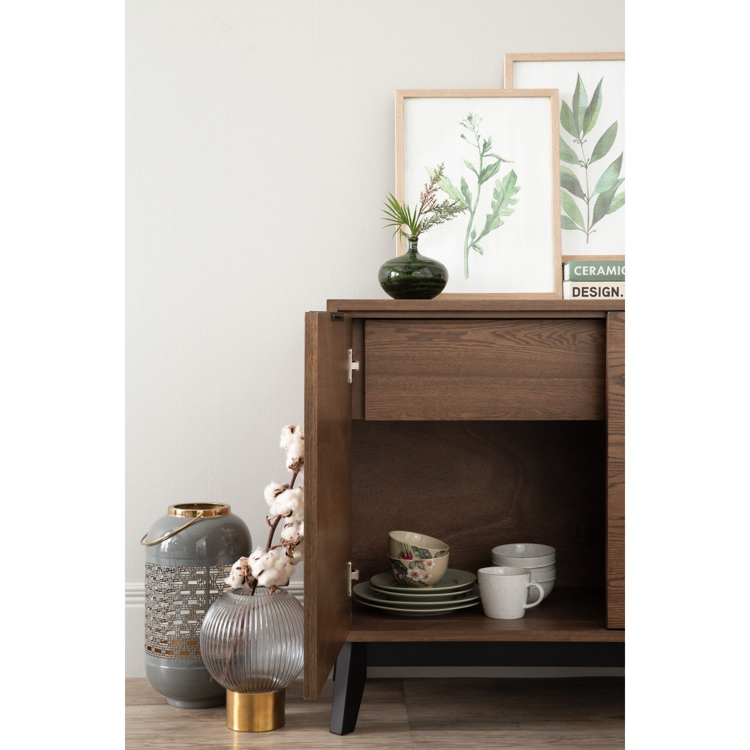 馬來西亞原裝進口實木傢俬 - NZ系列 - MALTON 1.43米邊櫃