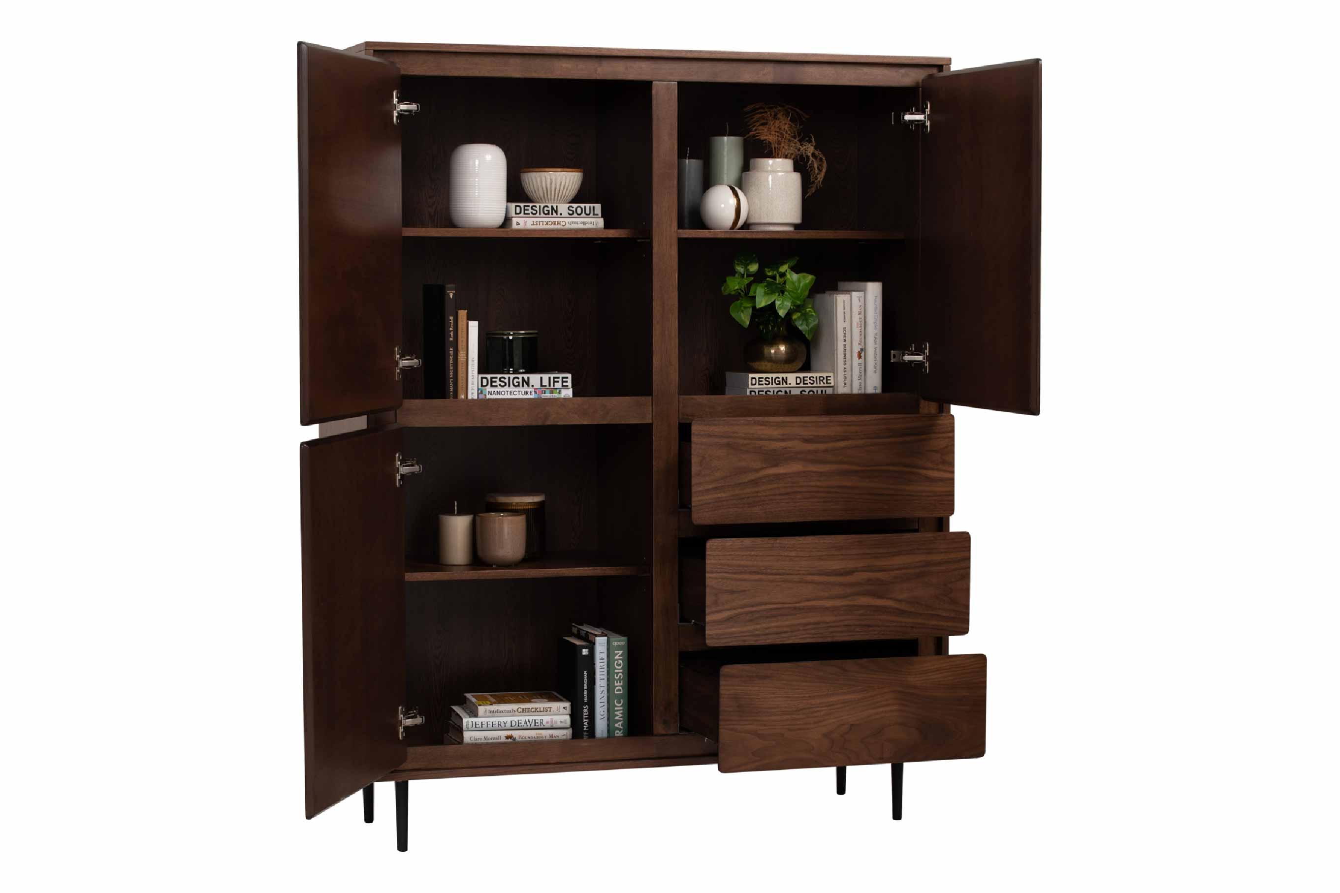 馬來西亞原裝進口實木傢俬 - NC系列 - HUTTO多用途儲物櫃