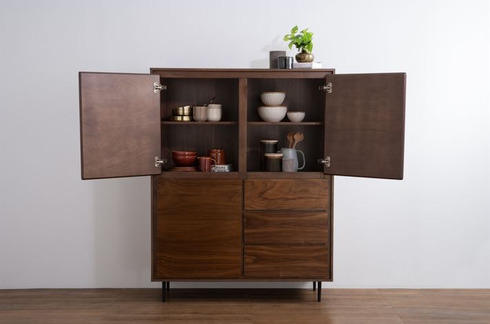 馬來西亞原裝進口實木傢俬 - NC系列 - HUTTO多用途儲物櫃