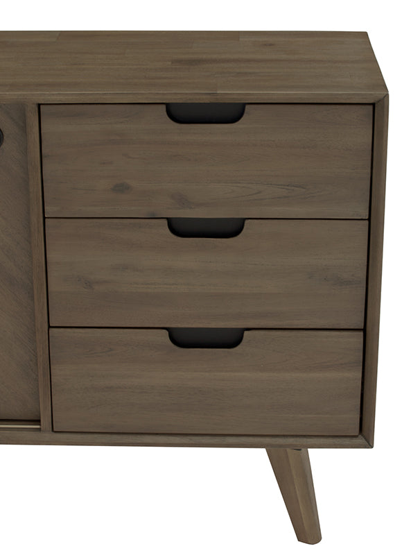 馬來西亞原裝進口實木傢俬 - F系列 - Neo尼奧邊櫃 (1.6米)