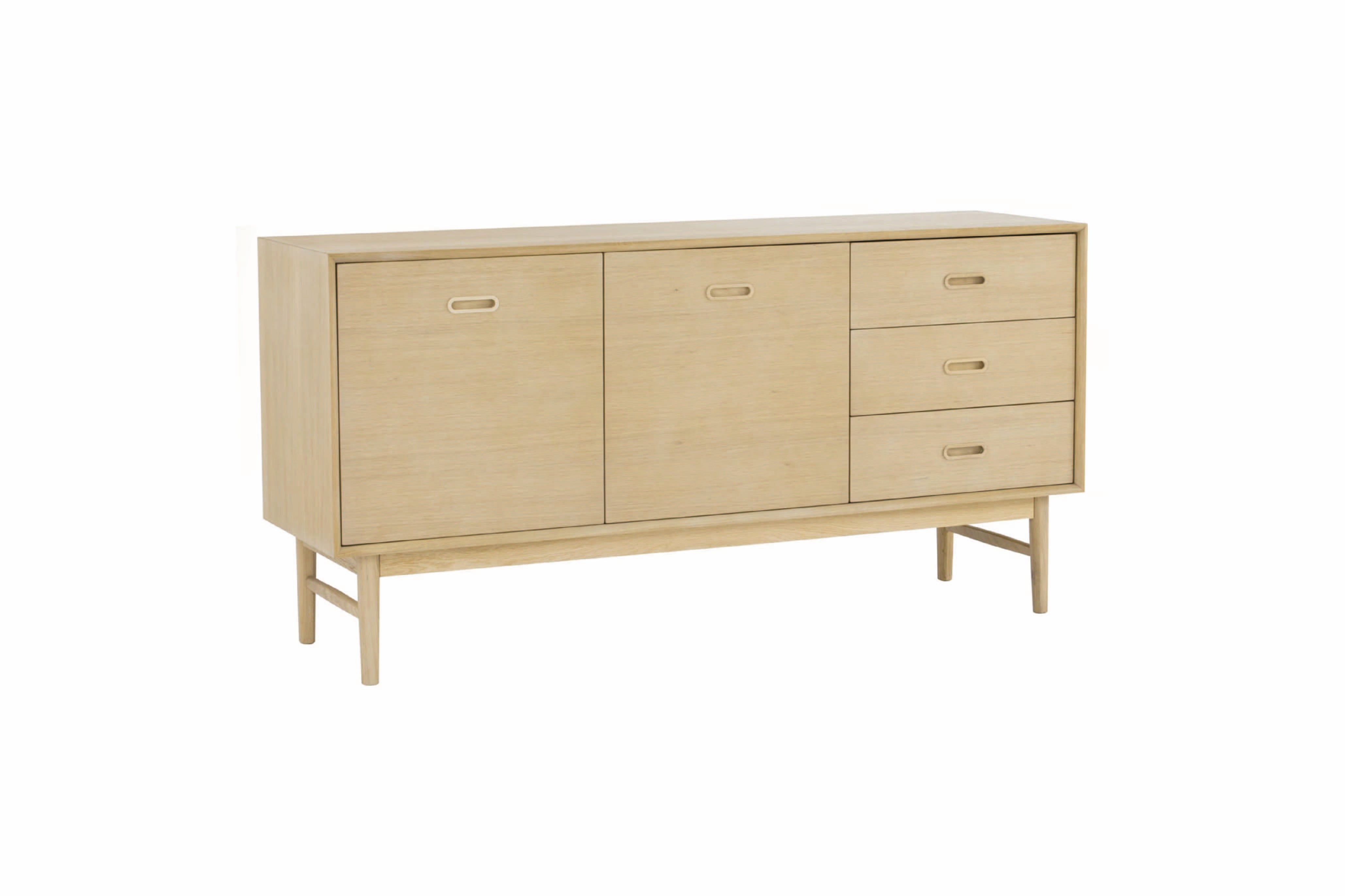 馬來西亞原裝進口實木傢俬 - LU系列 - HAMPTON 1.6米儲物邊櫃