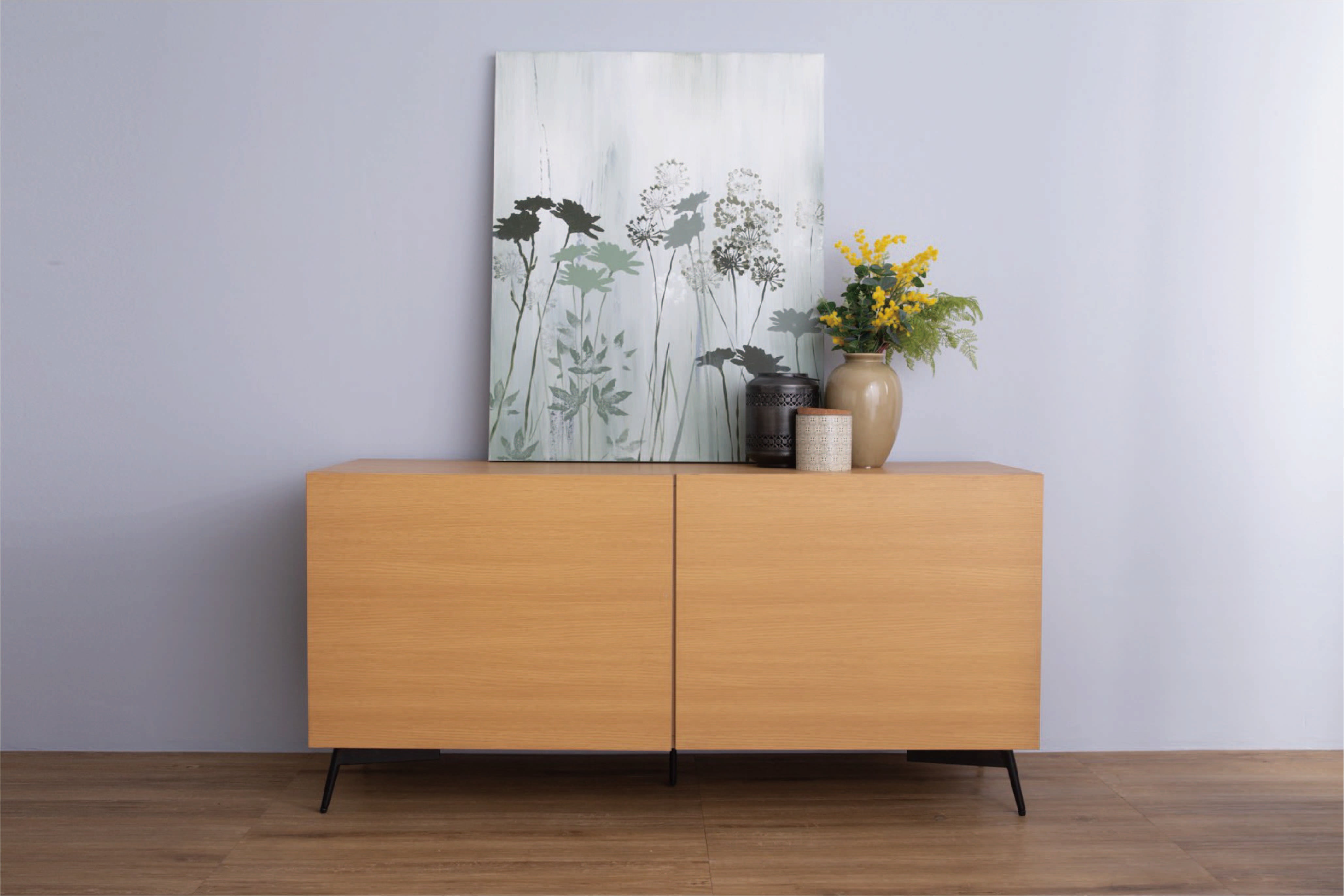 馬來西亞原裝進口實木傢俬 - NZ系列 - AKON 1.54米邊櫃