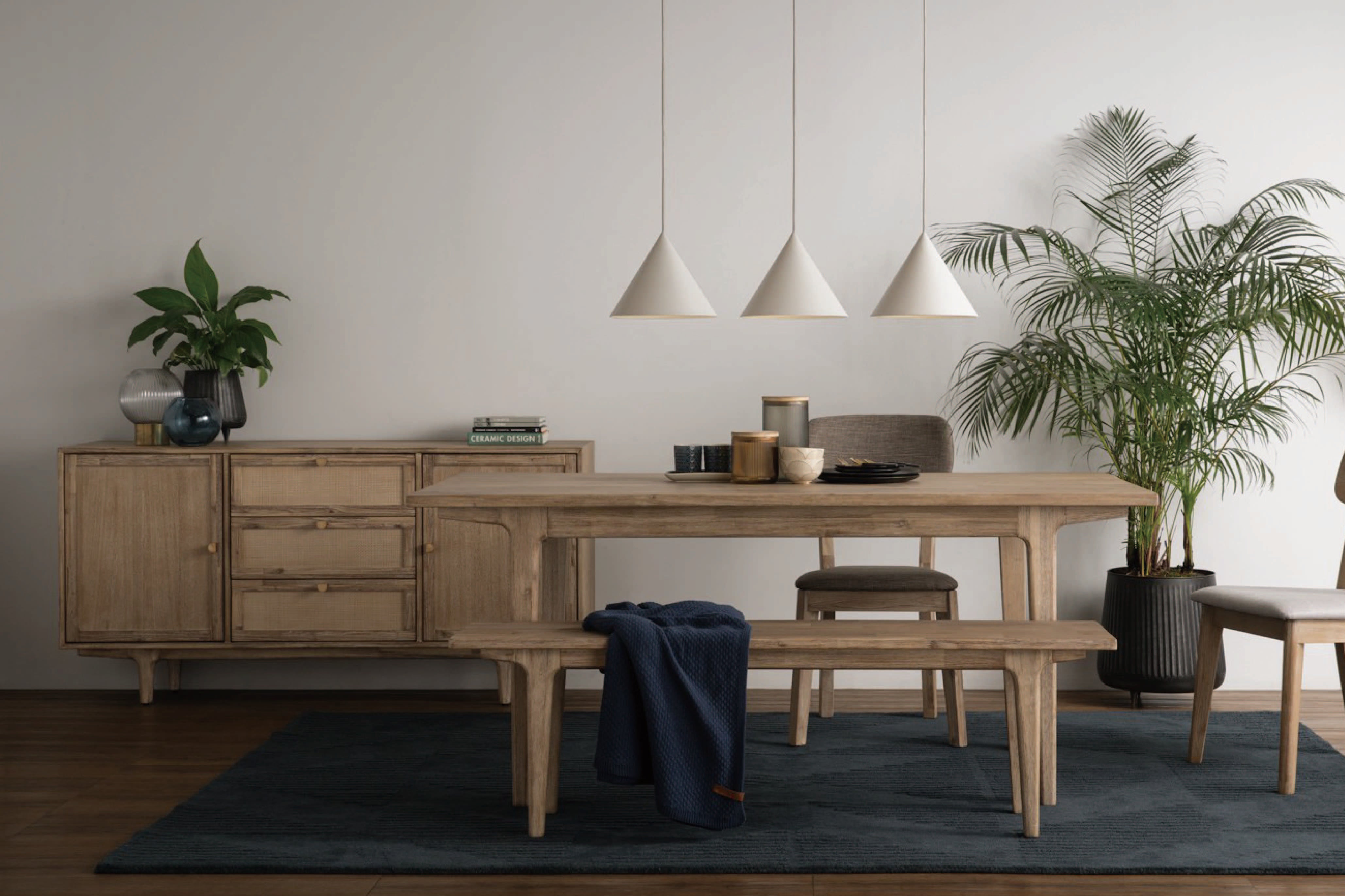 馬來西亞原裝進口實木傢俬 - F系列 - Barts巴特邊櫃 (1.6米)