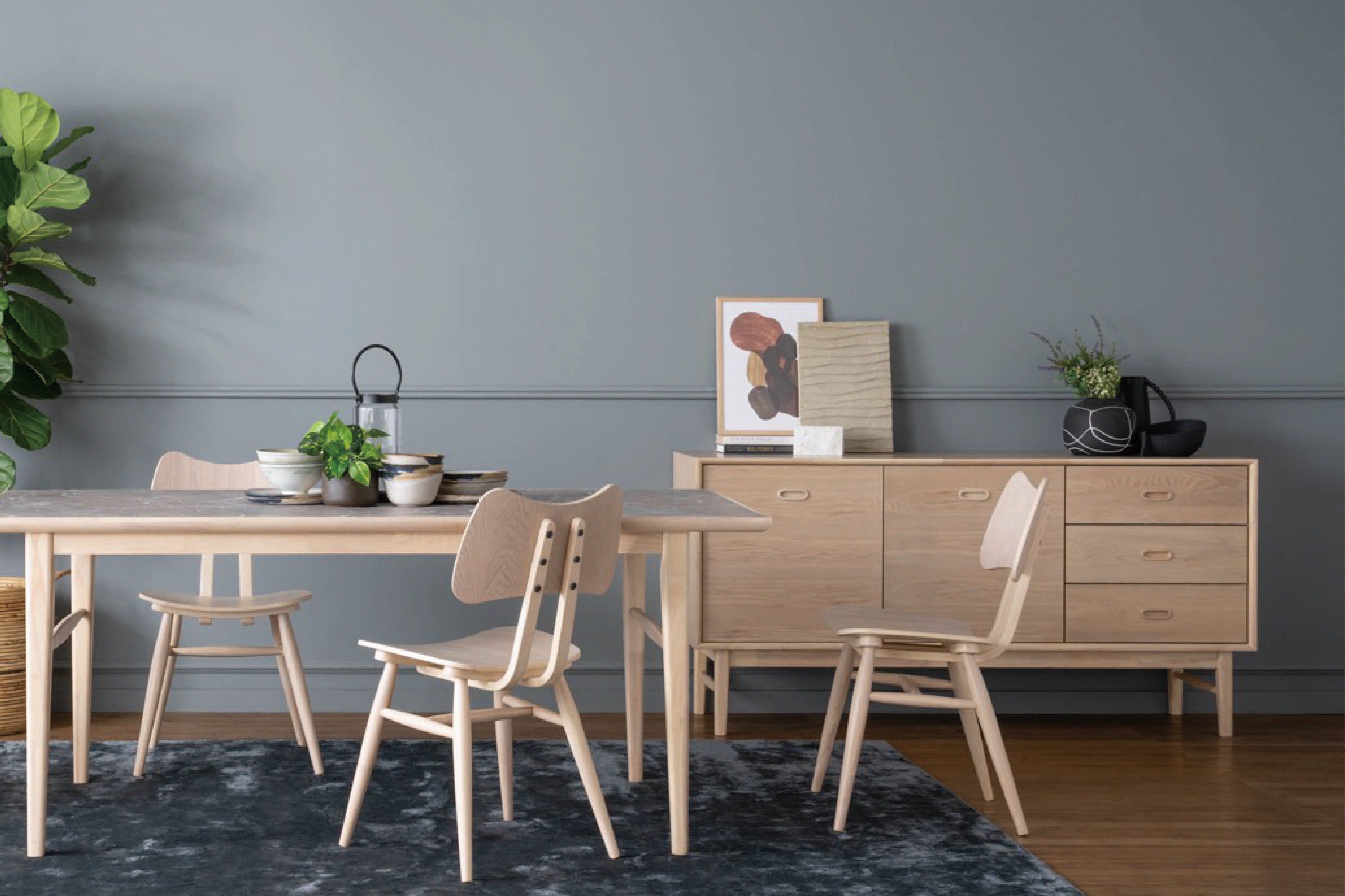 馬來西亞原裝進口實木傢俬 - LU系列 - HAYTON 1.6米儲物邊櫃