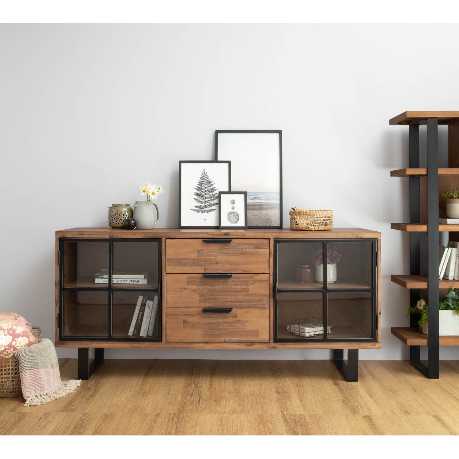 馬來西亞原裝進口實木傢俬 - F系列 - Birghton布萊頓邊櫃