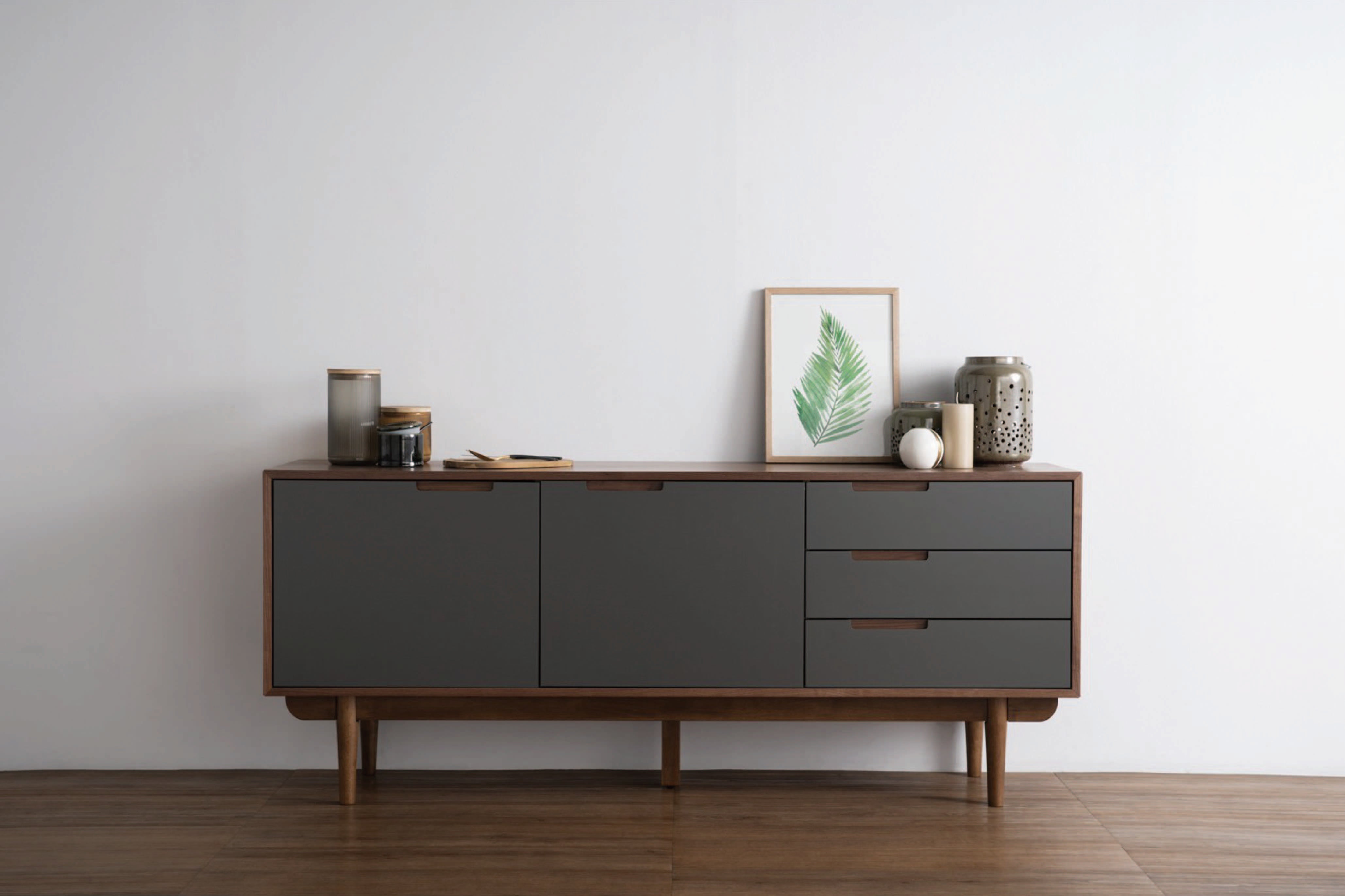 馬來西亞原裝進口實木傢俬 - LU系列 - NAKULA 1.8米儲物邊櫃