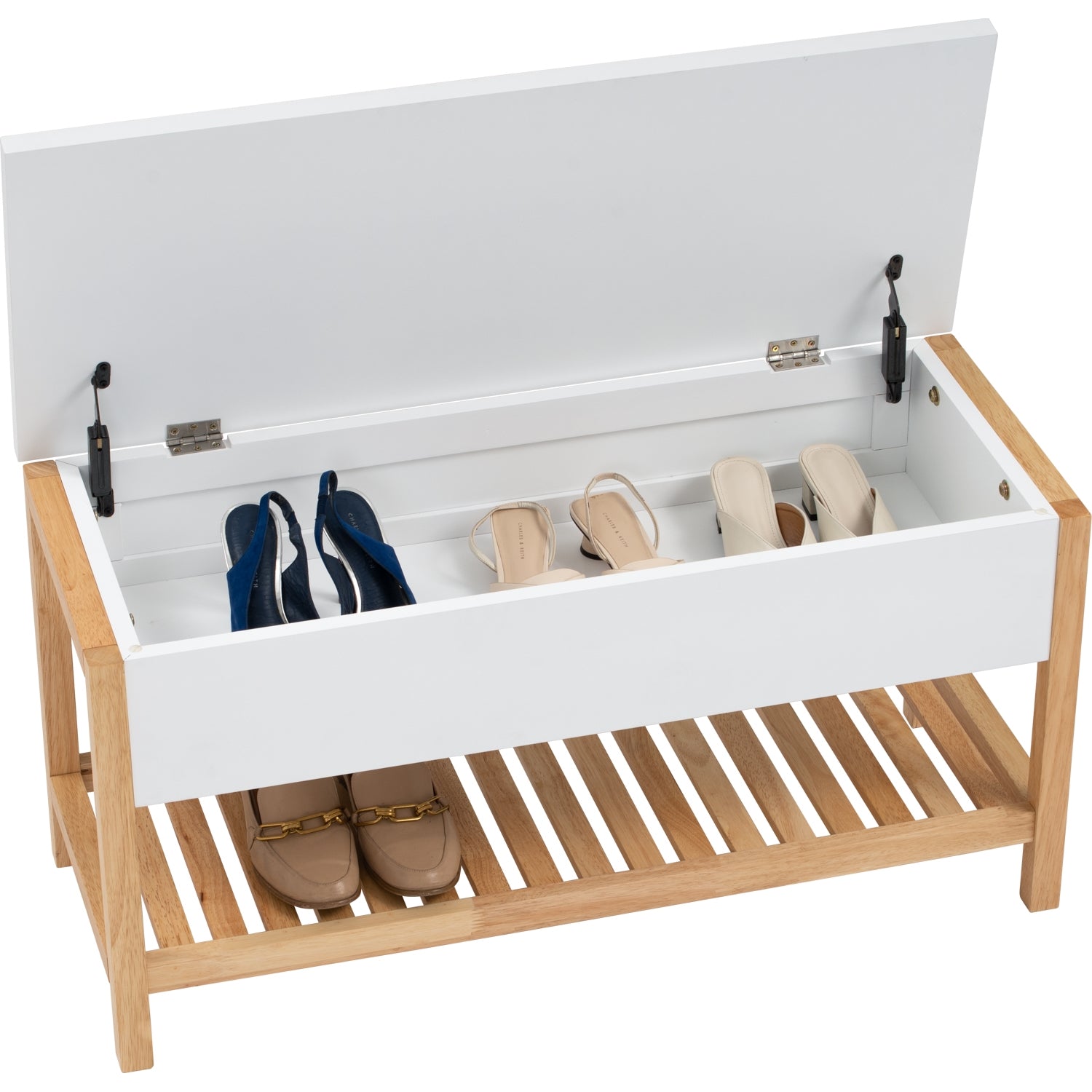 馬來西亞原裝進口實木傢俬 - LU系列 - GOVERT儲物長凳