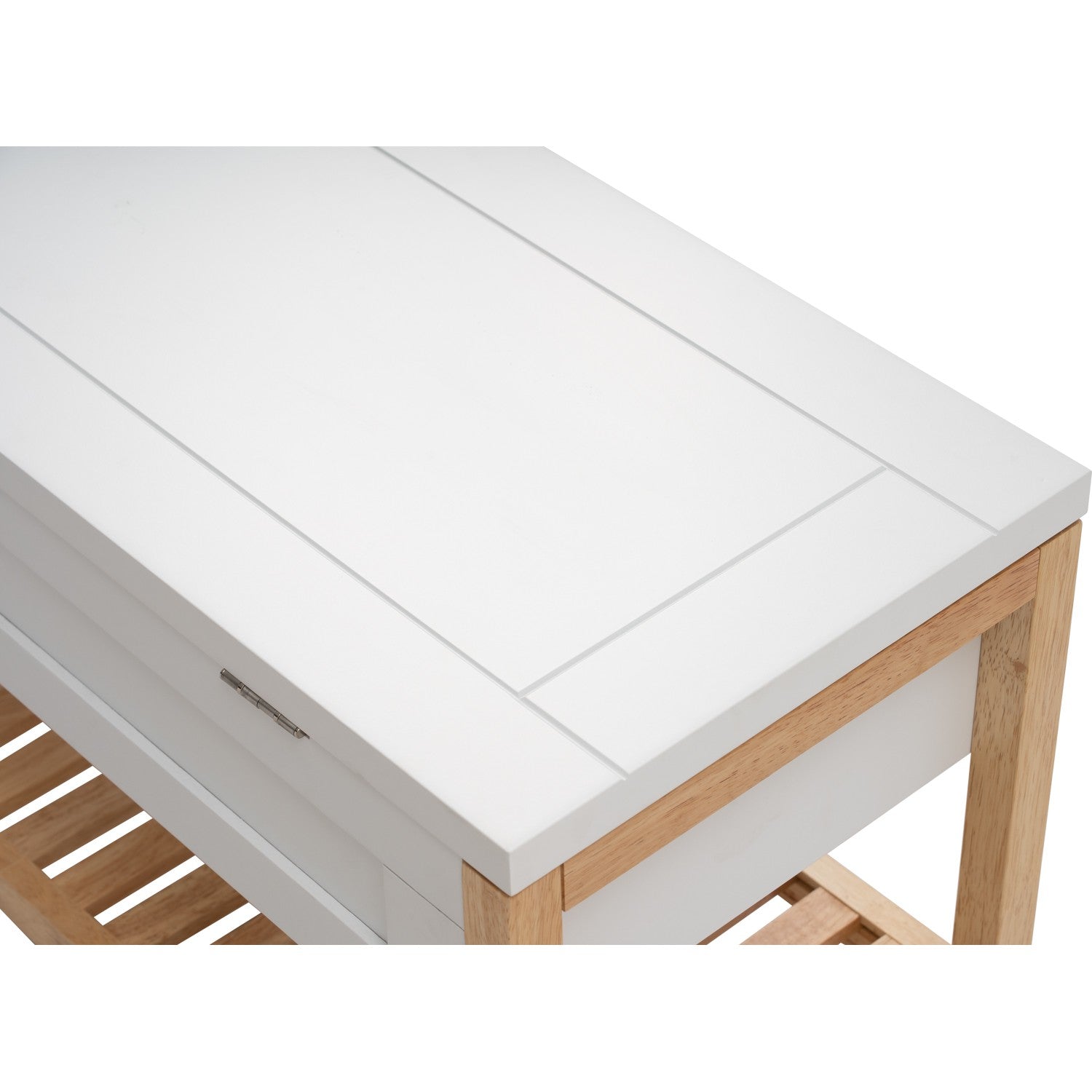 馬來西亞原裝進口實木傢俬 - LU系列 - GOVERT儲物長凳