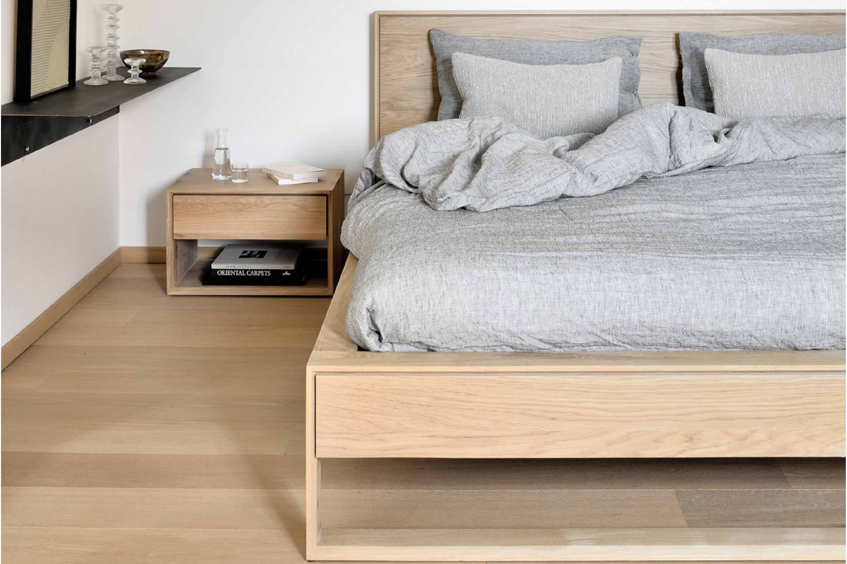 比利時原裝進口實木傢俬 - 臥室系列 - Nordic II系列橡木床