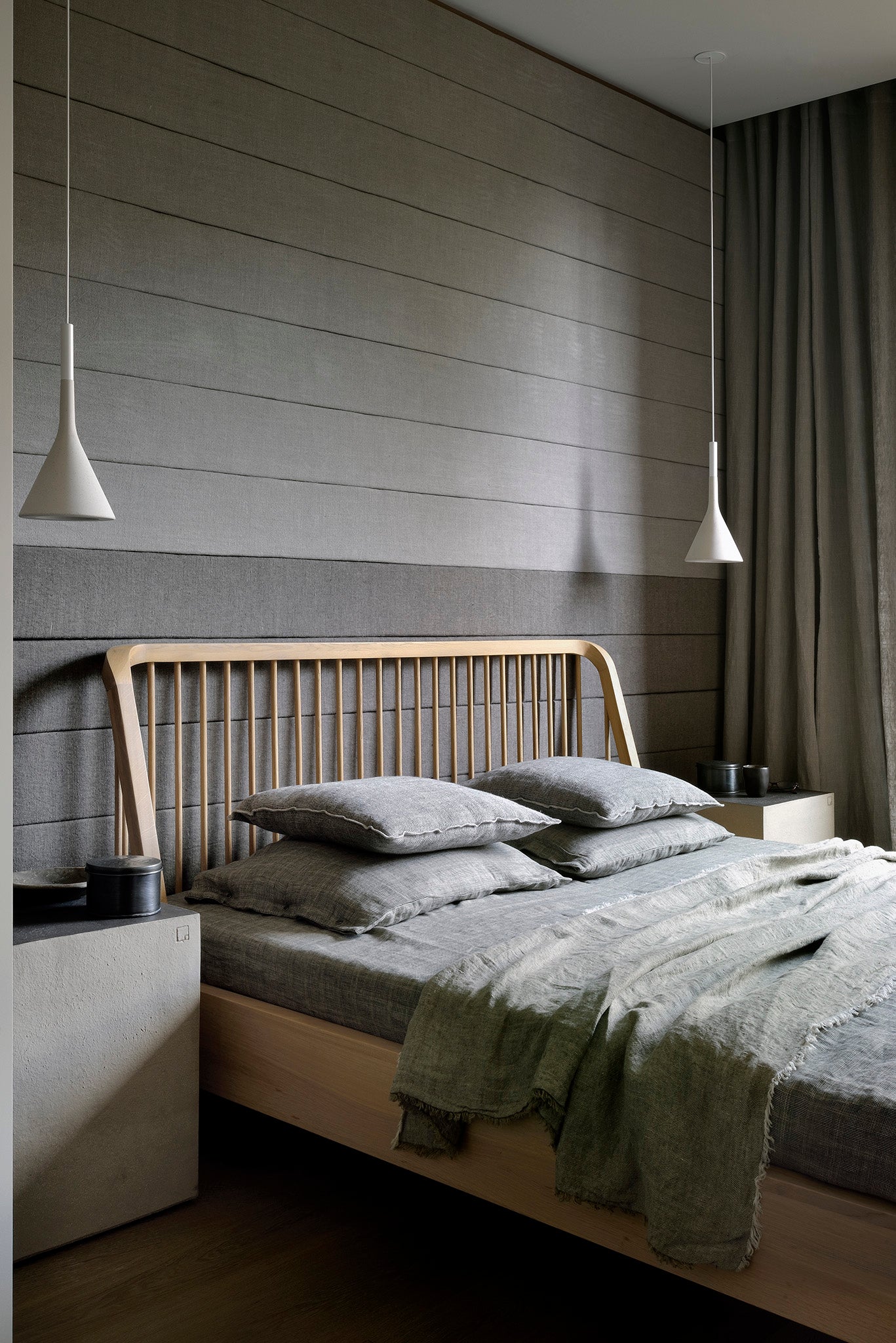 比利時原裝進口實木傢俬 - 臥室系列 - Spindle系列橡木床