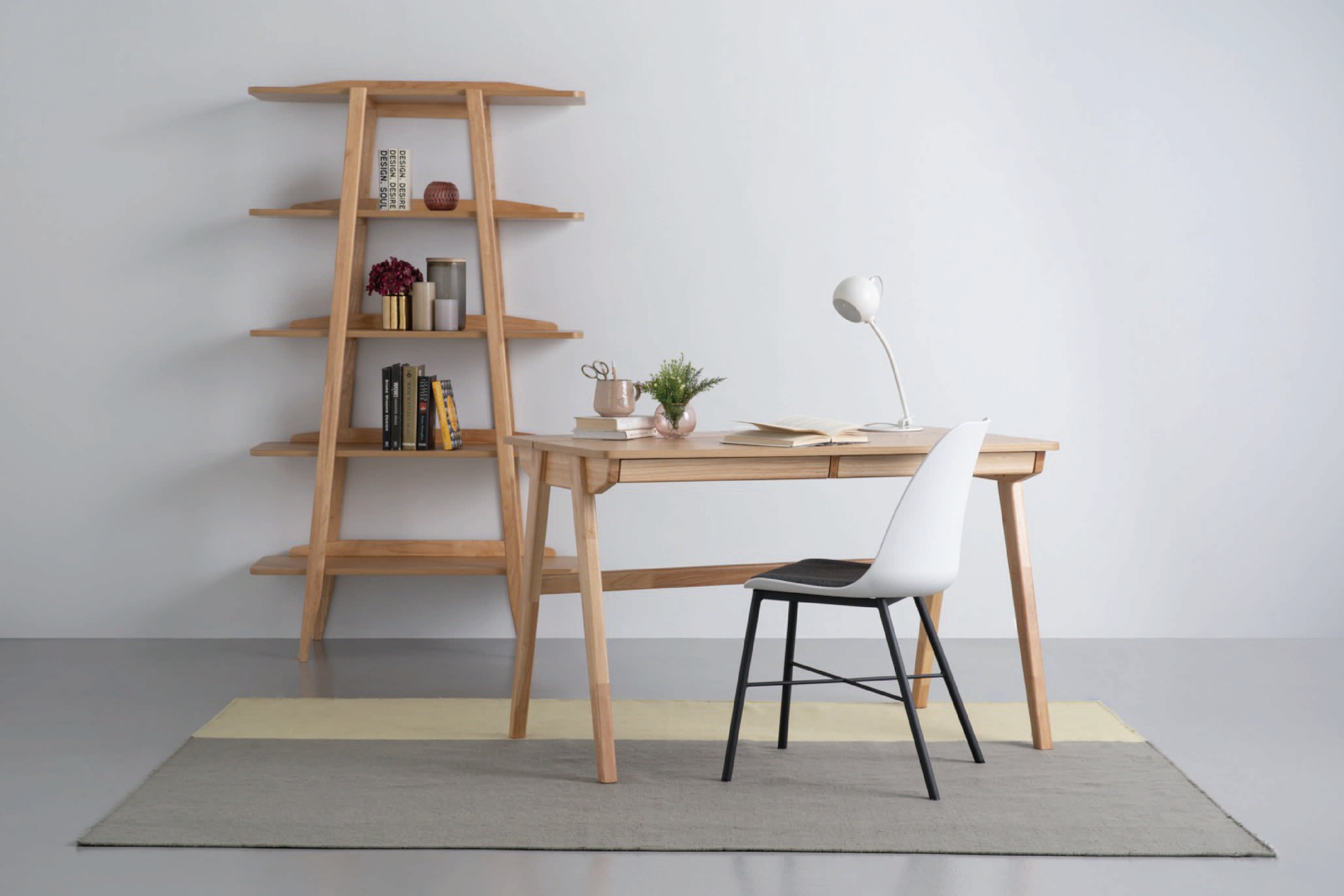 馬來西亞原裝進口實木傢俬 - LU系列 - KEIR置物層架