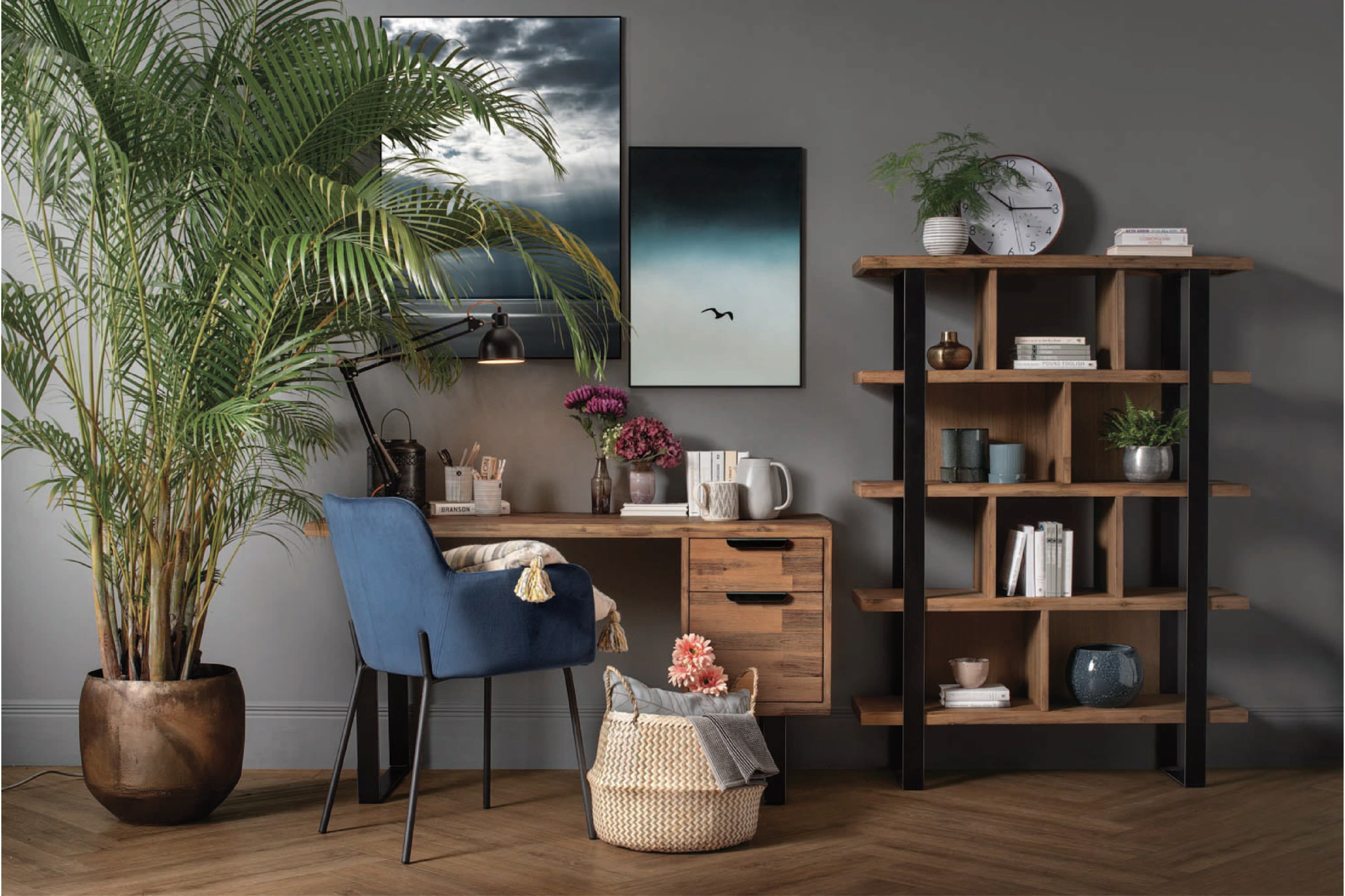 馬來西亞原裝進口實木傢俬 - F系列 - Brighton布萊頓組合書架