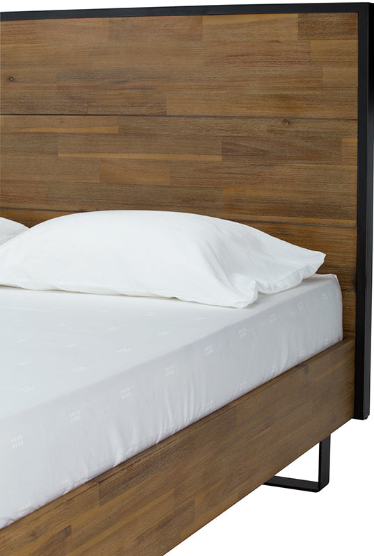 馬來西亞原裝進口實木傢俬 - F系列 - Brighton布萊頓雙人床架 (Queen Size)