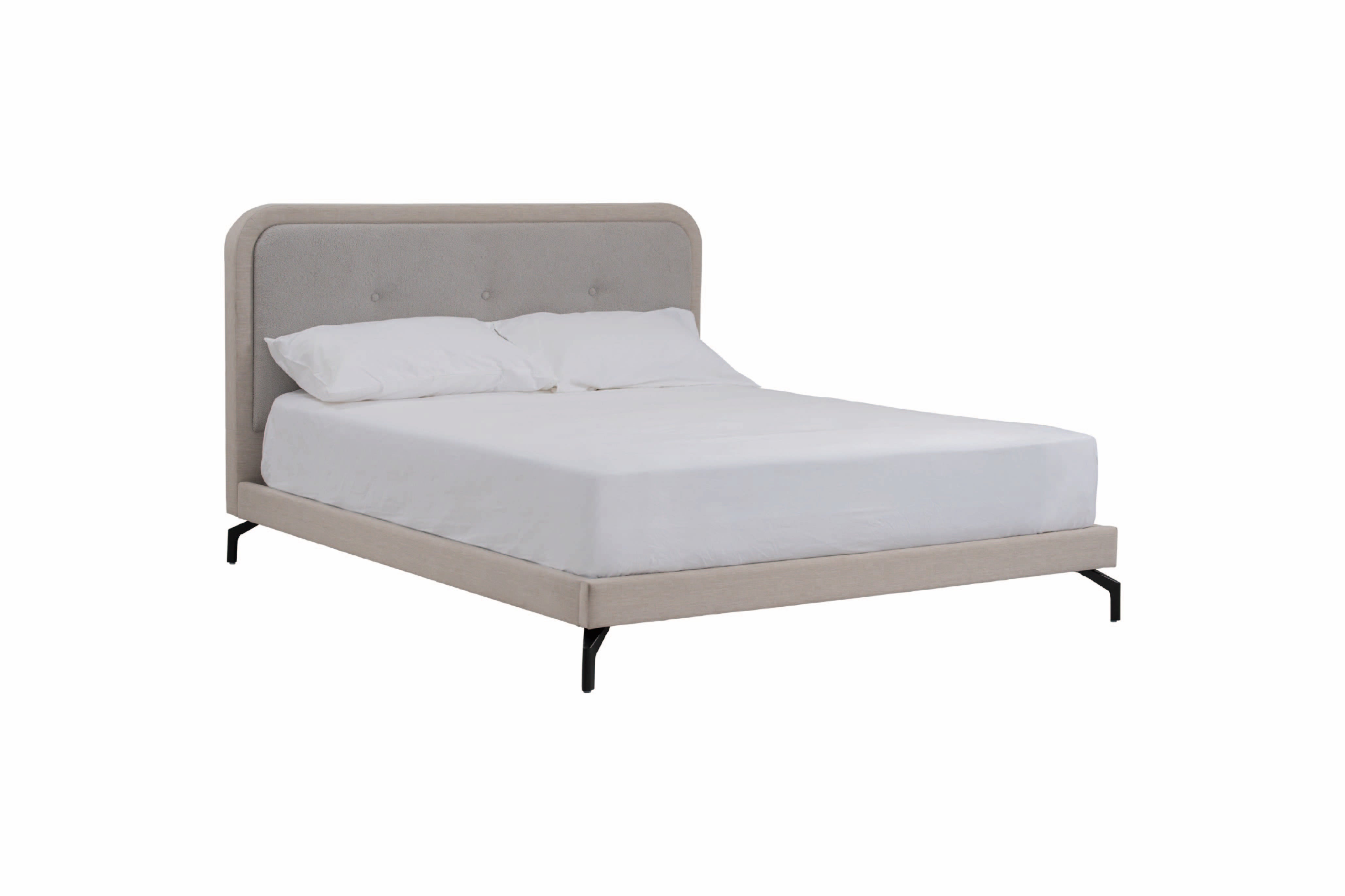 馬來西亞原裝進口實木傢俬 - LU系列 - MOLLEY雙人床架 (Queen Size)