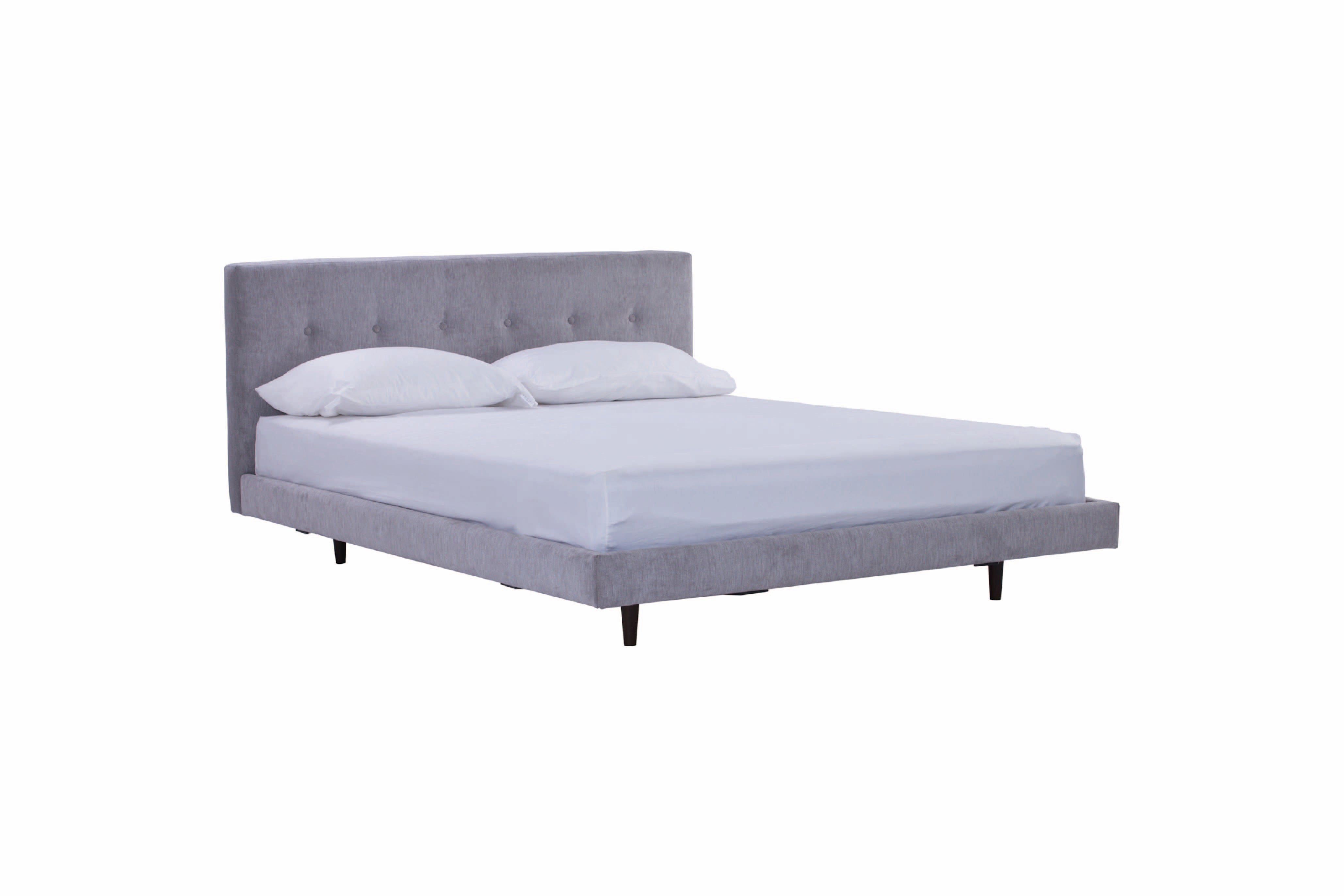 馬來西亞原裝進口實木傢俬 - LU系列 - MOLLIS雙人床架 (King Size)