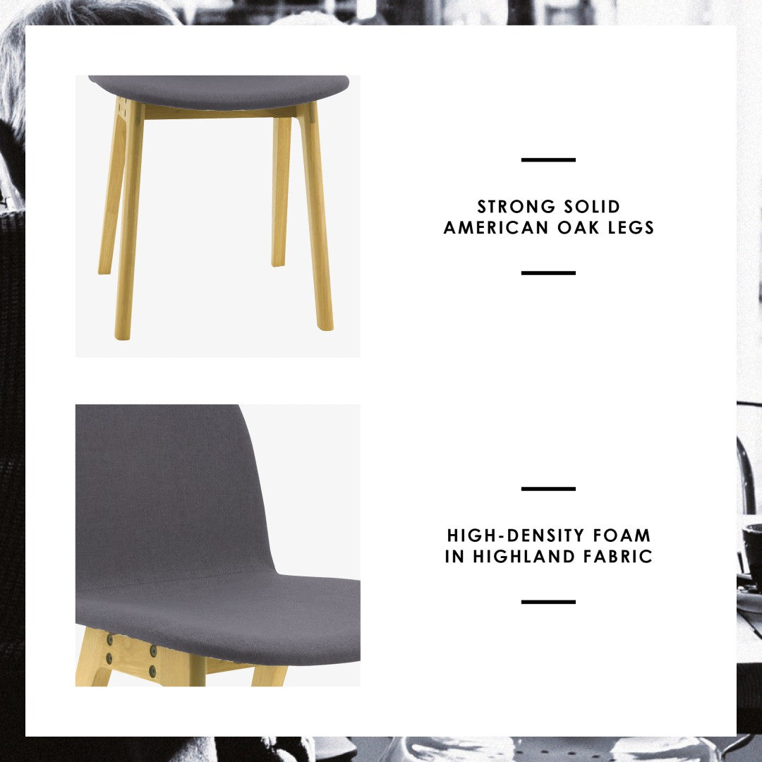 馬來西亞原裝進口實木傢俬 - NC系列 - ADERES餐椅