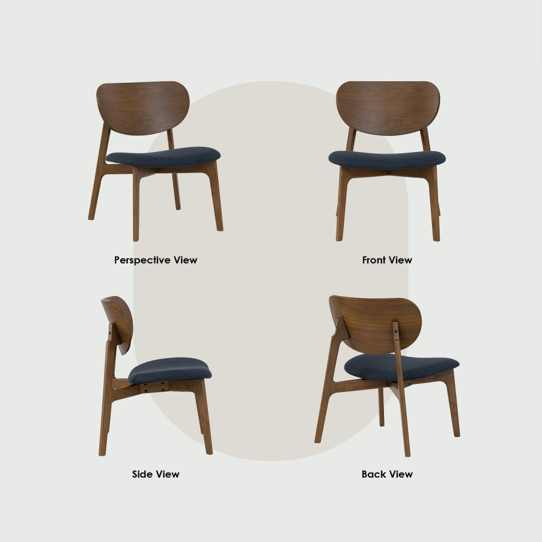 馬來西亞原裝進口實木傢俬 - NZ系列 - ALETA 休閒椅