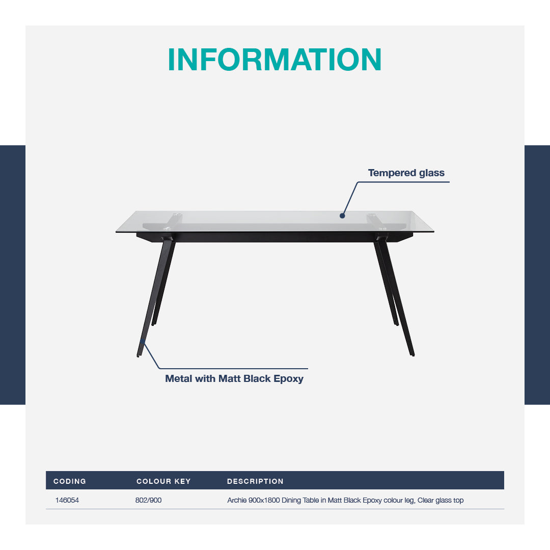 馬來西亞原裝進口實木傢俬 - LU系列 - ARCHIE餐桌