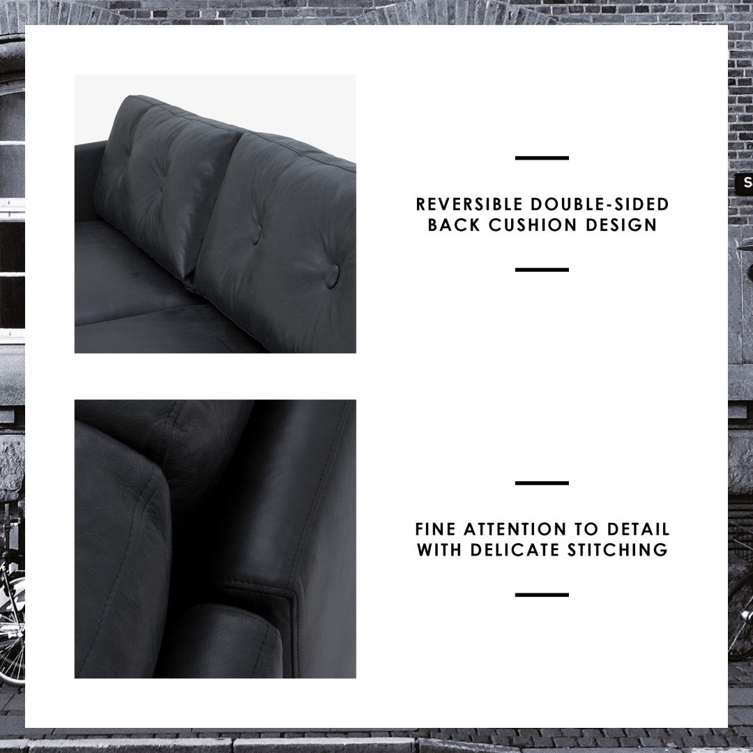 馬來西亞原裝進口實木傢俬 - NC系列 - AURIS兩座位梳化