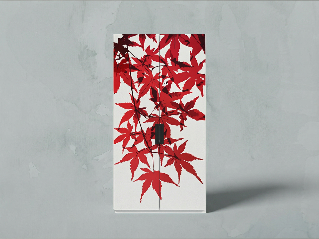 紅楓藝術門板衣櫃