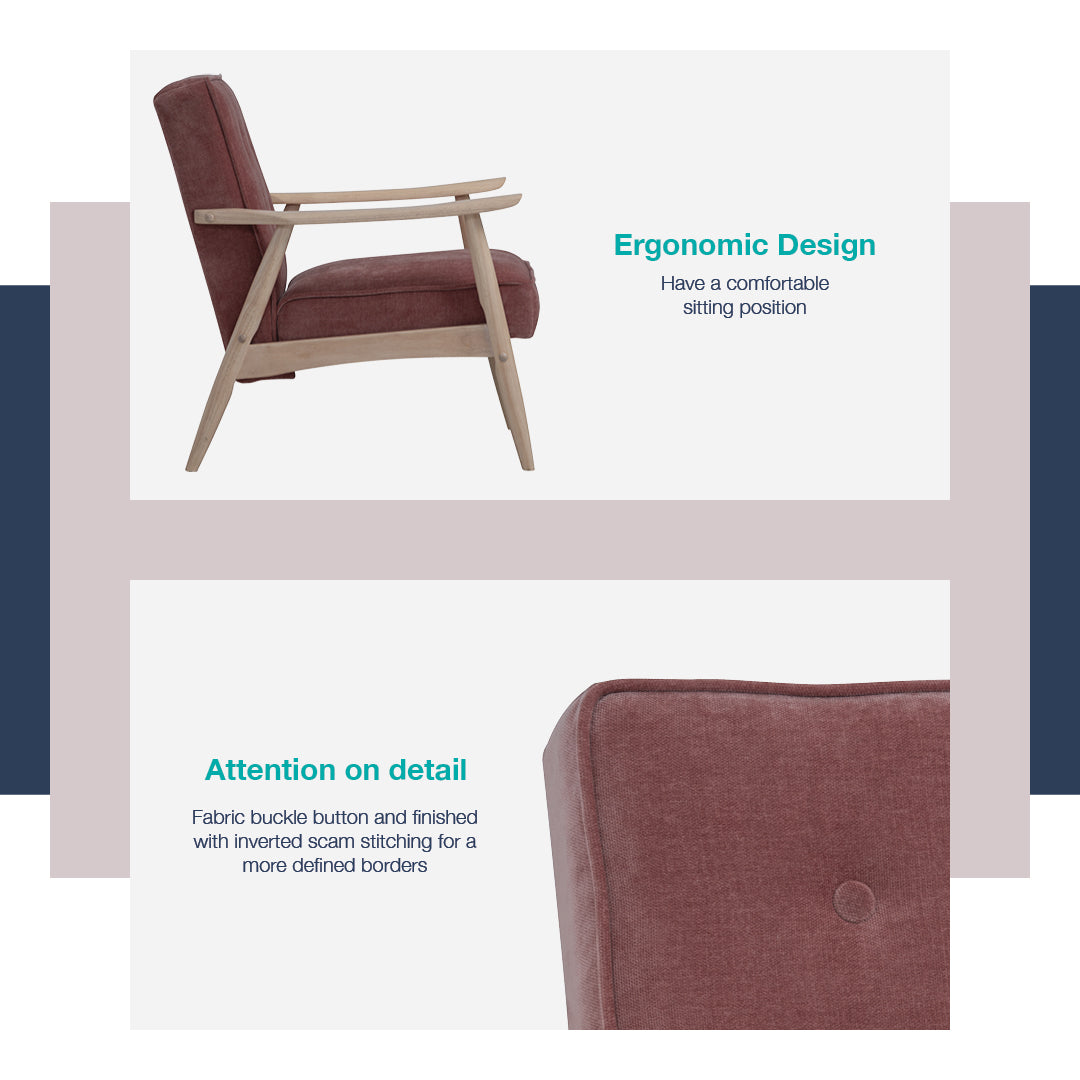 馬來西亞原裝進口實木傢俬 - LU系列 - BAJA三座位梳化