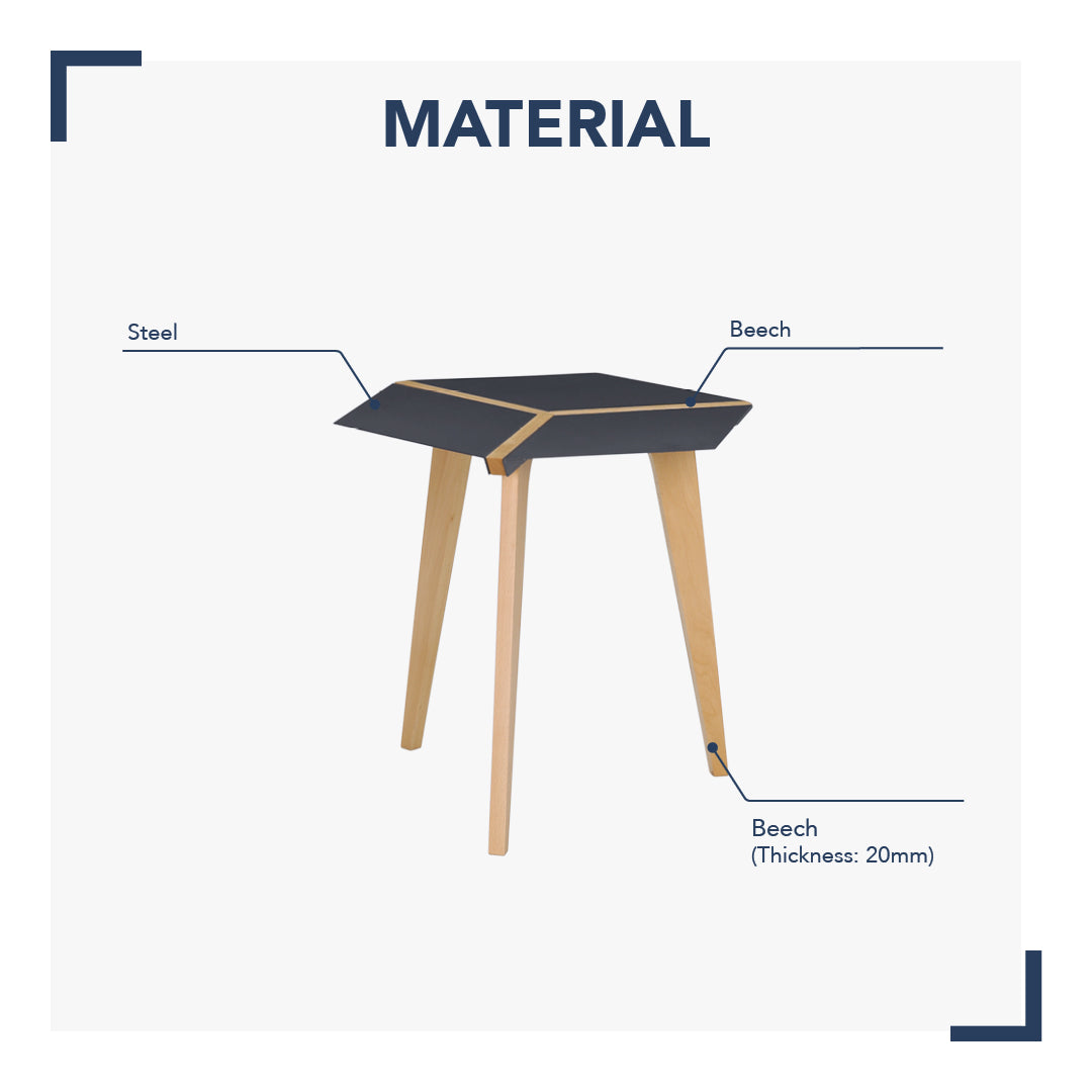 馬來西亞原裝進口實木傢俬 - LU系列 - BIRCH HEXAGON圓形茶几