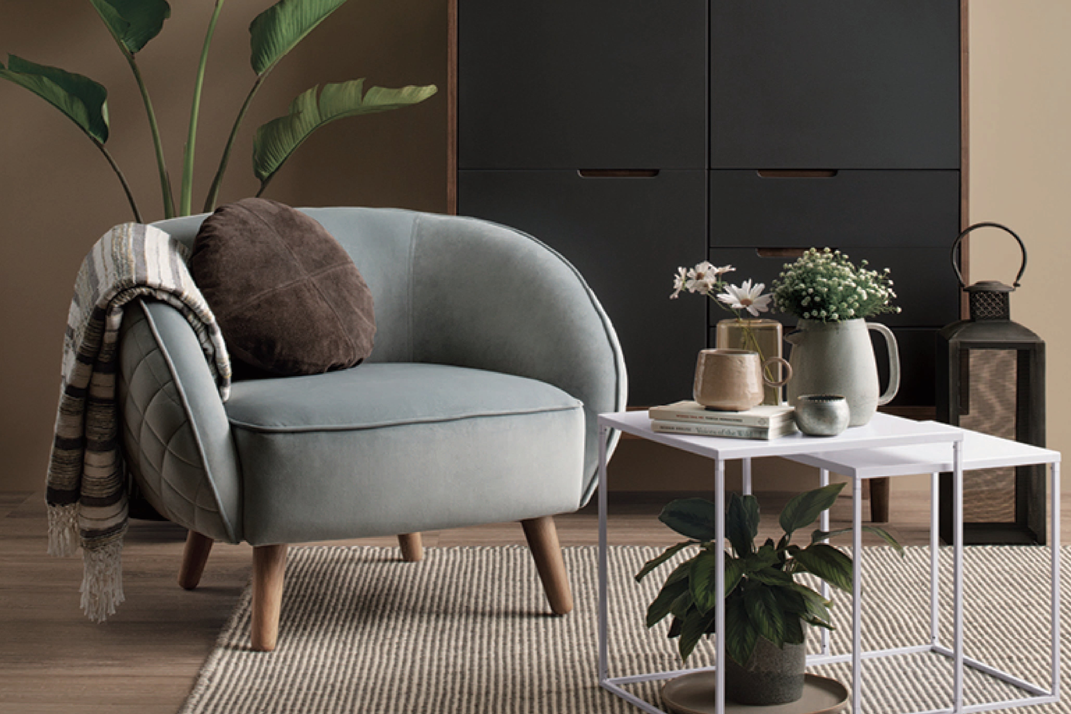 馬來西亞原裝進口實木傢俬 - LU系列 - BRAT休閒椅