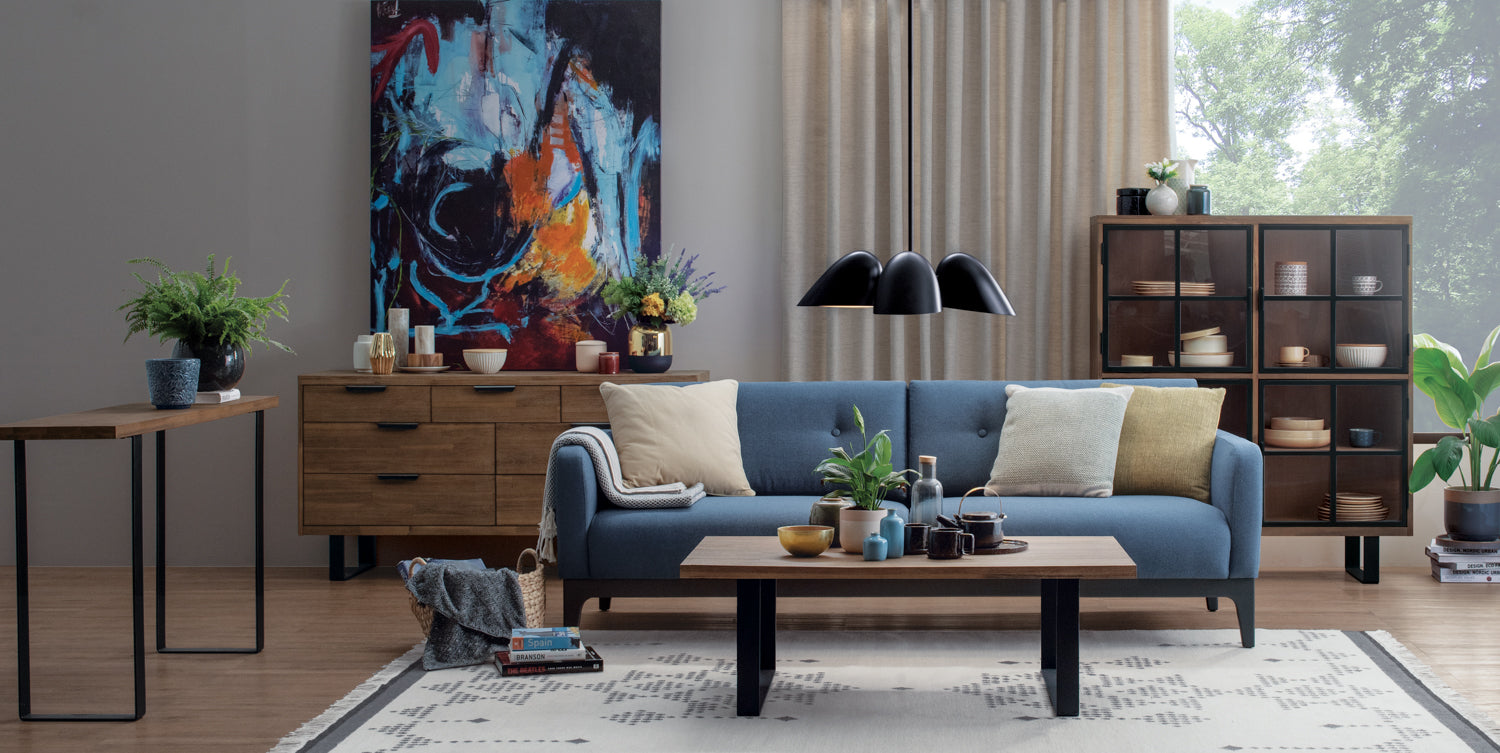 馬來西亞原裝進口實木傢俬 - F系列 - Brighton布萊頓儲物組合側櫃