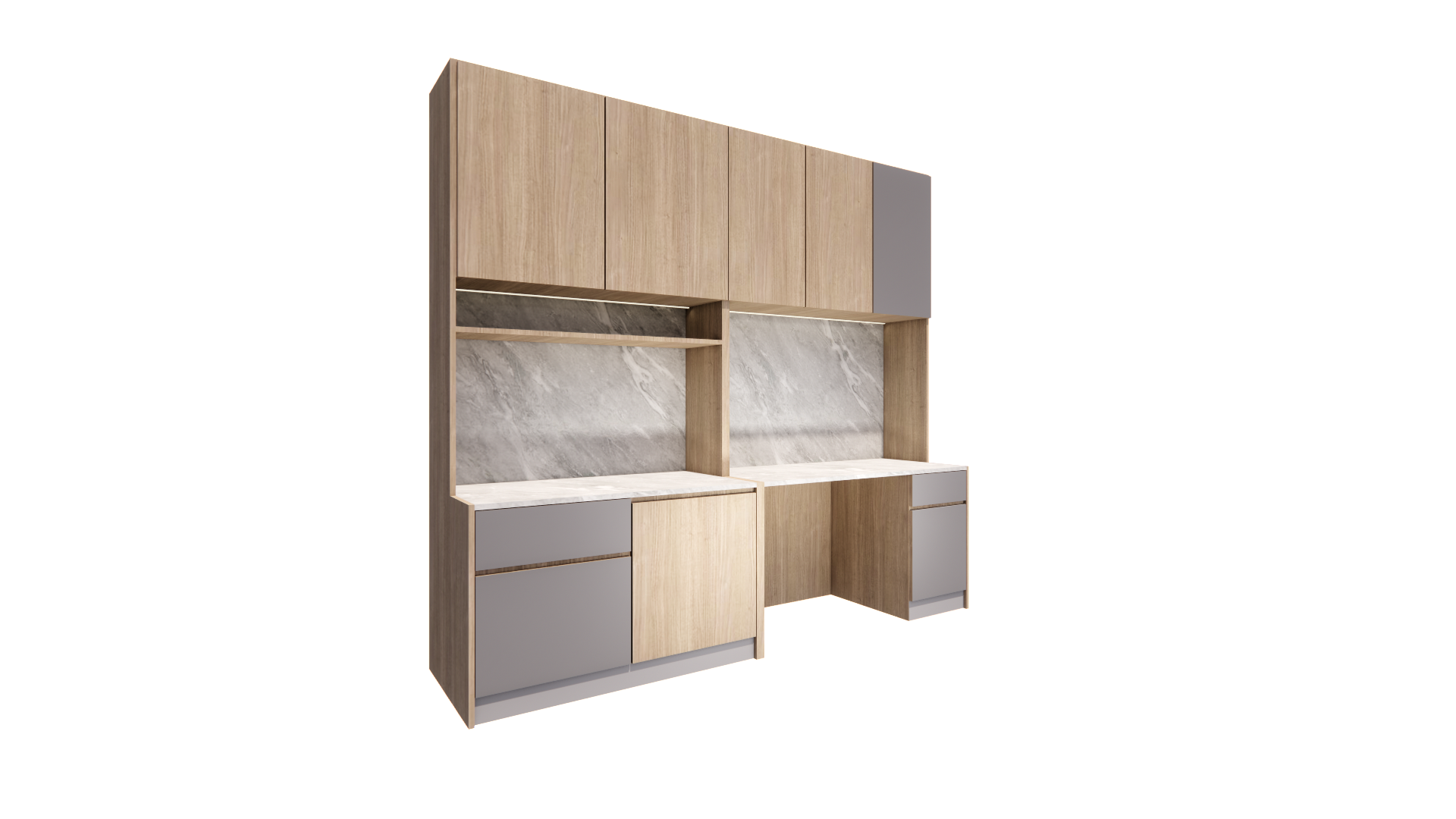 儲物櫃連工作枱