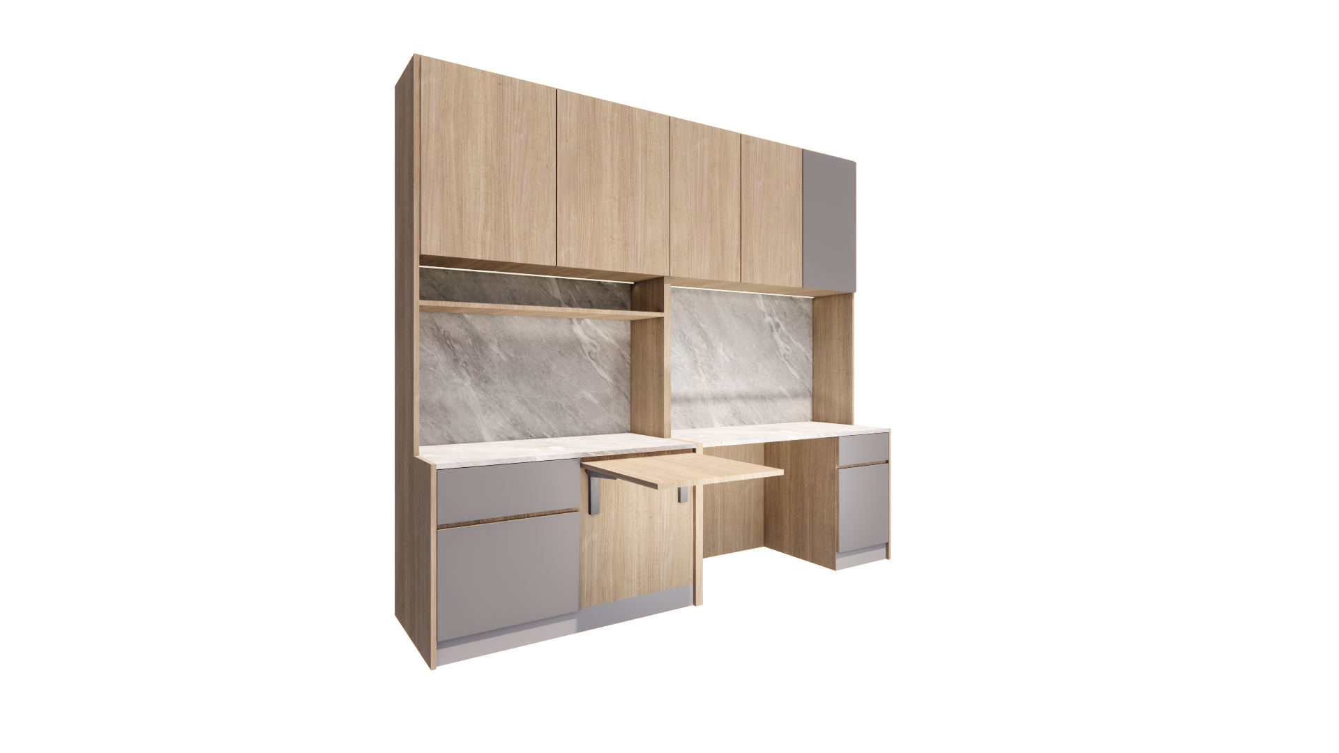 儲物櫃連工作枱