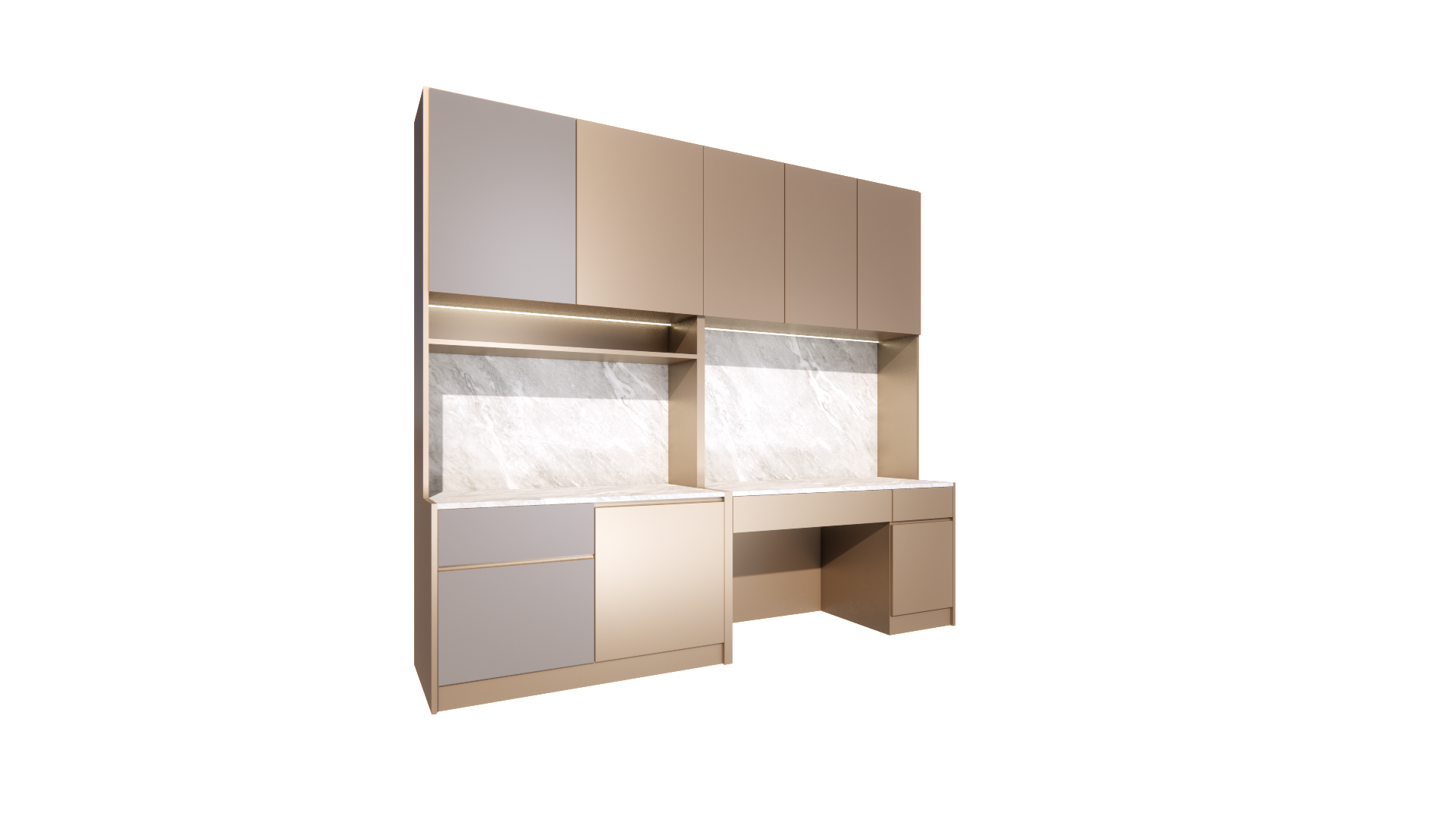 儲物櫃連工作枱