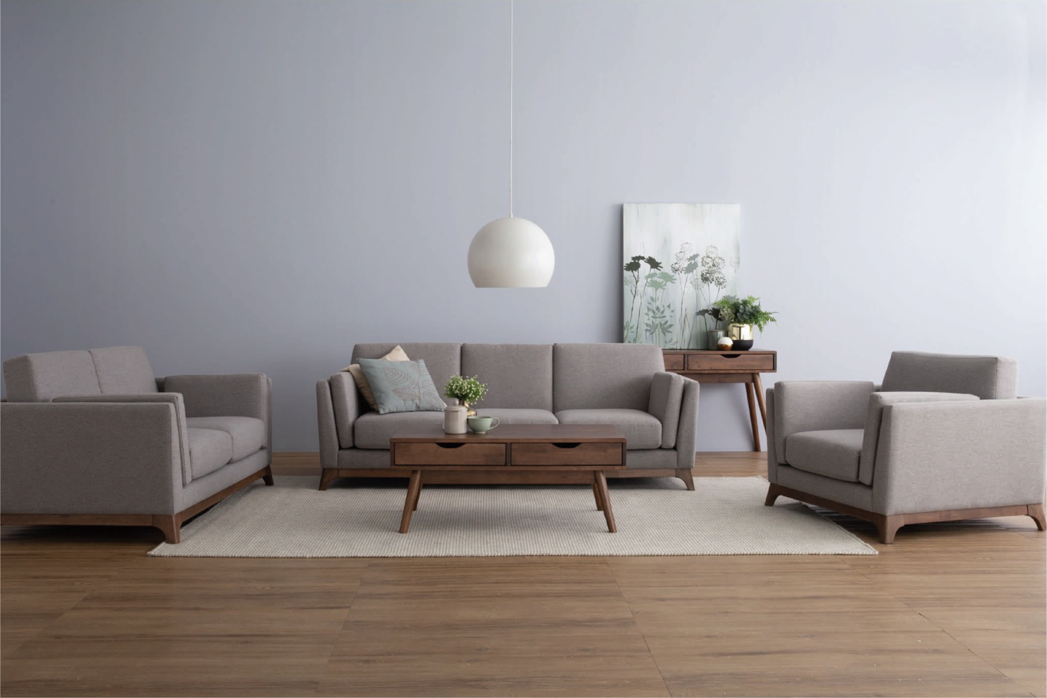 馬來西亞原裝進口實木傢俬 - NZ系列 - CENI 兩座位梳化