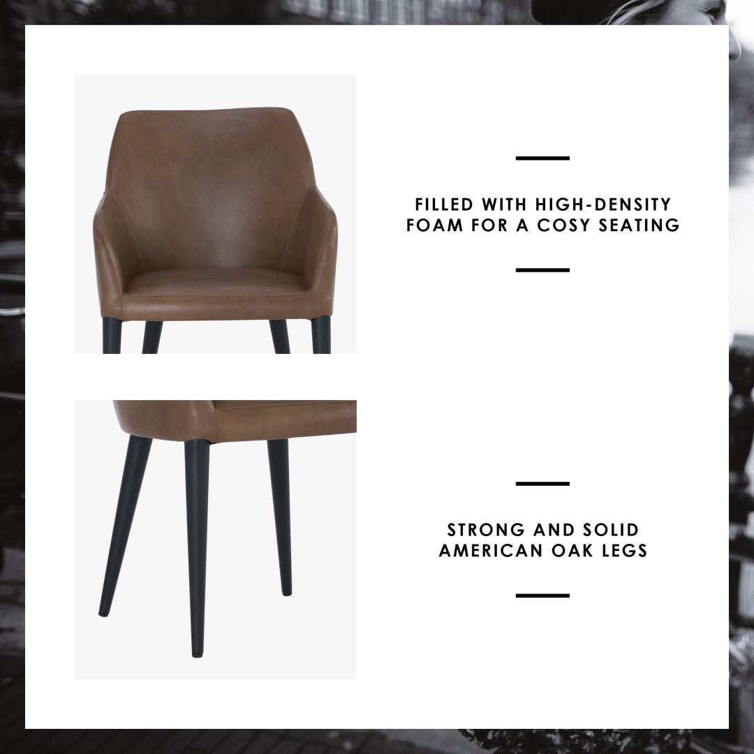 馬來西亞原裝進口實木傢俬 - NC系列 - CAWNY餐椅