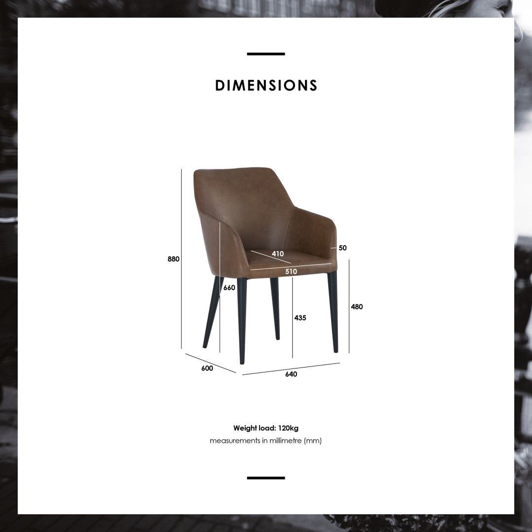 馬來西亞原裝進口實木傢俬 - NC系列 - CAWNY餐椅