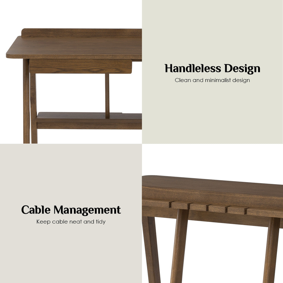 馬來西亞原裝進口實木傢俬 - NZ系列 - COLT工作書桌