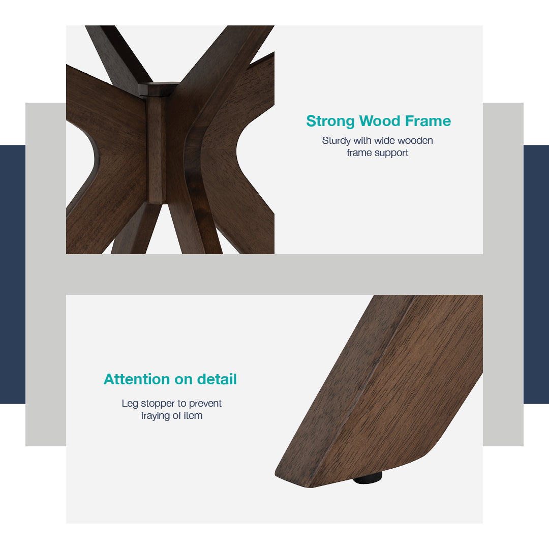 馬來西亞原裝進口實木傢俬 - LU系列 - CONAN圓形餐桌